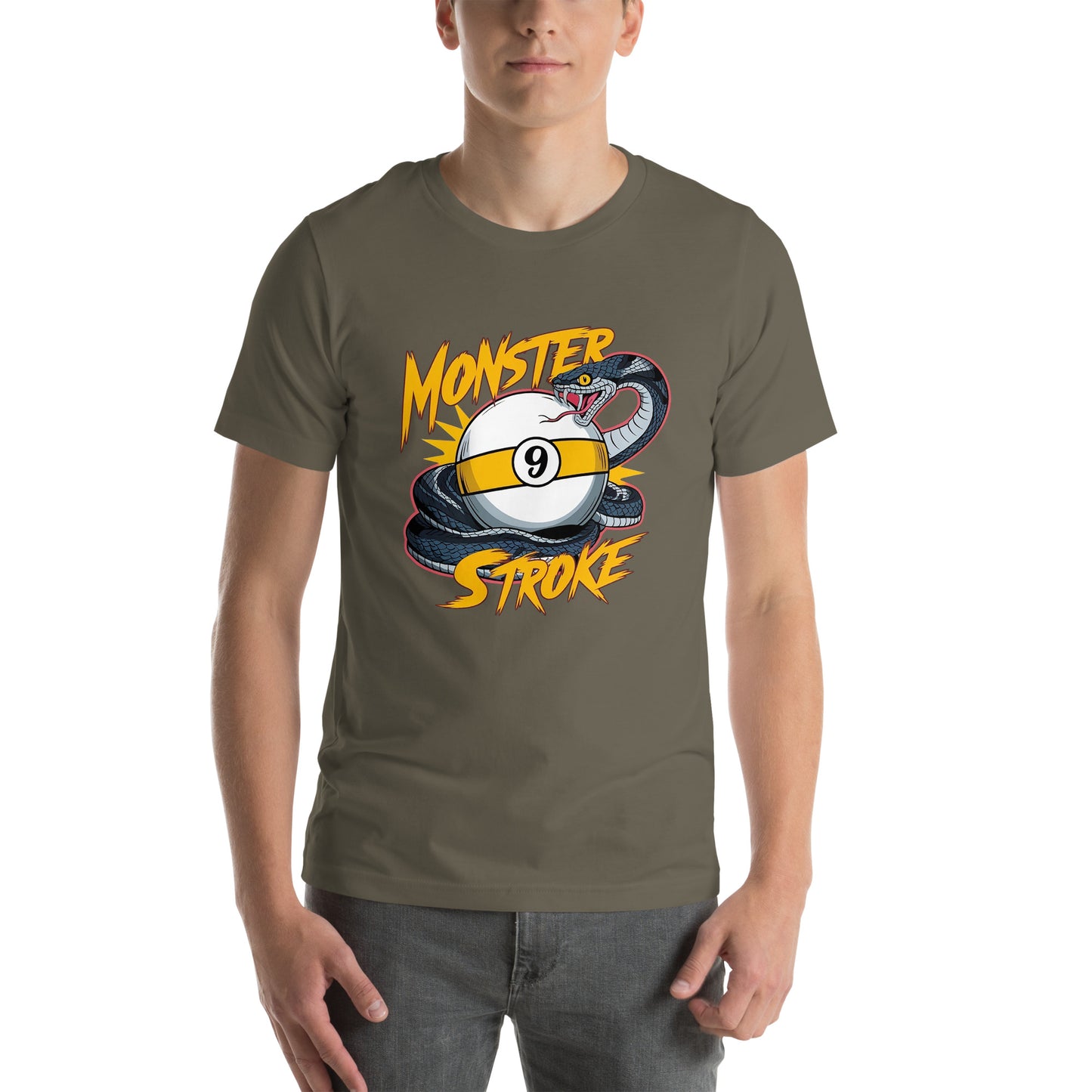 9-ball Snake Unisex t-shirt