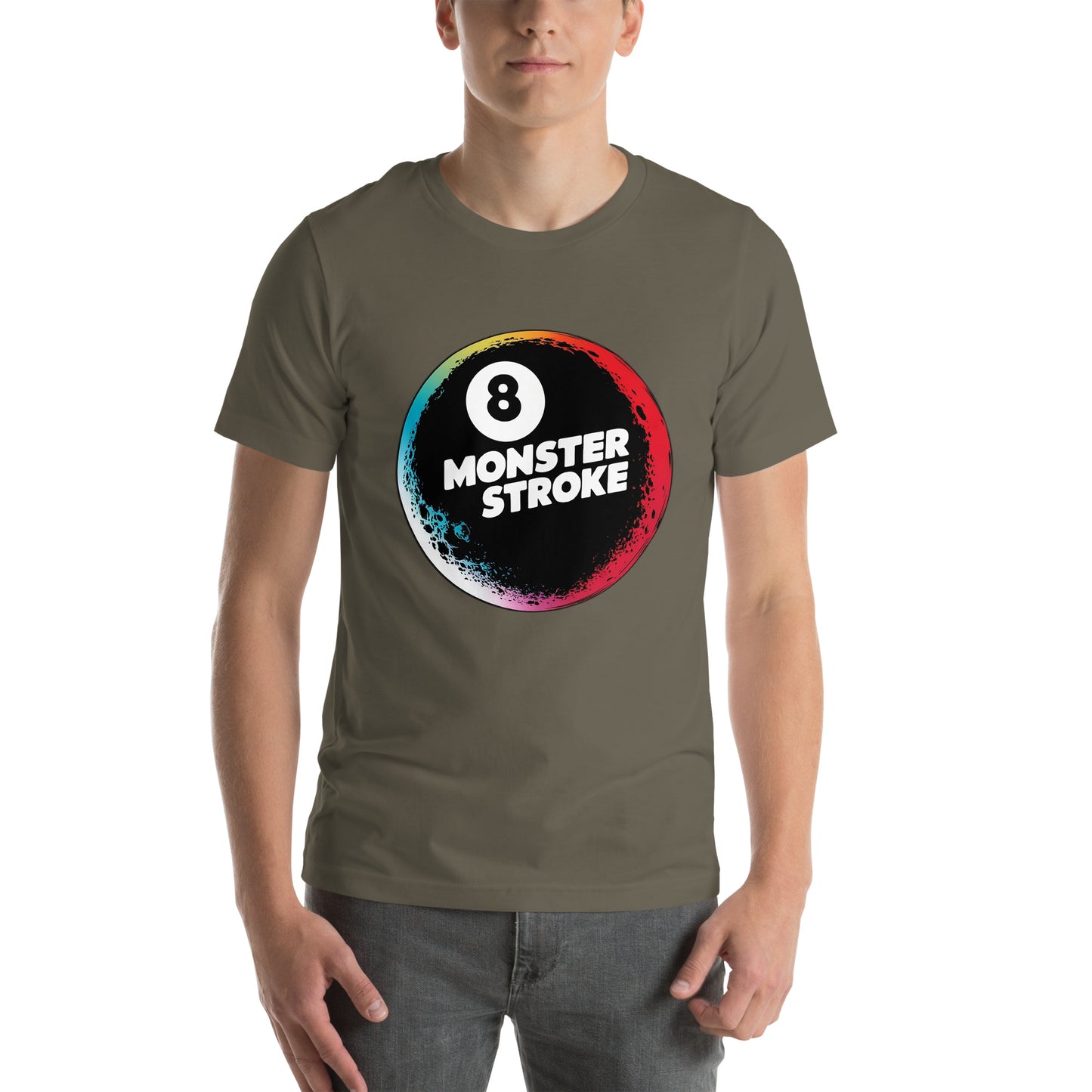Dark side of the 8-ball Unisex t-shirt