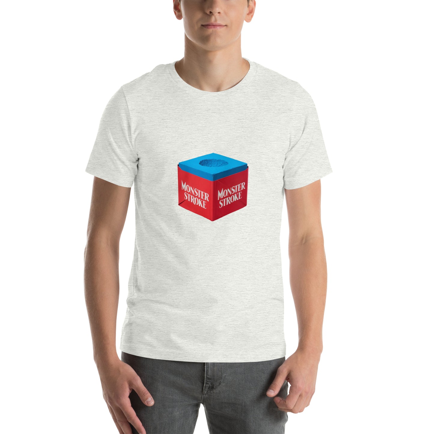 Monster Stroke Chalk Logo Unisex t-shirt