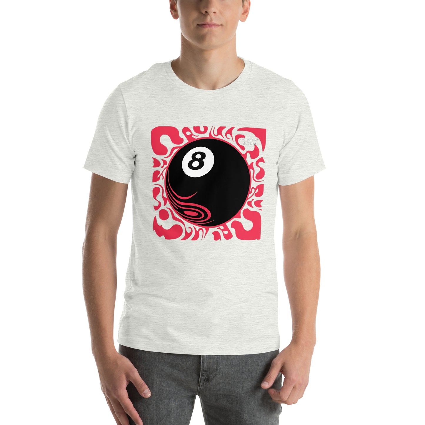 Trippy 8-ball Unisex t-shirt