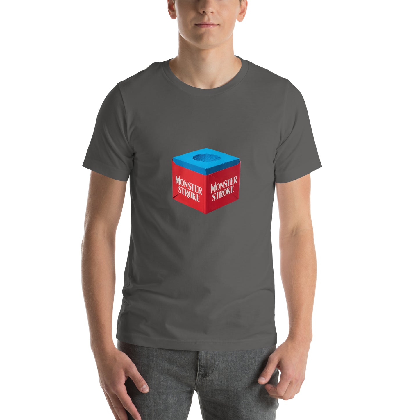 Monster Stroke Chalk Logo Unisex t-shirt