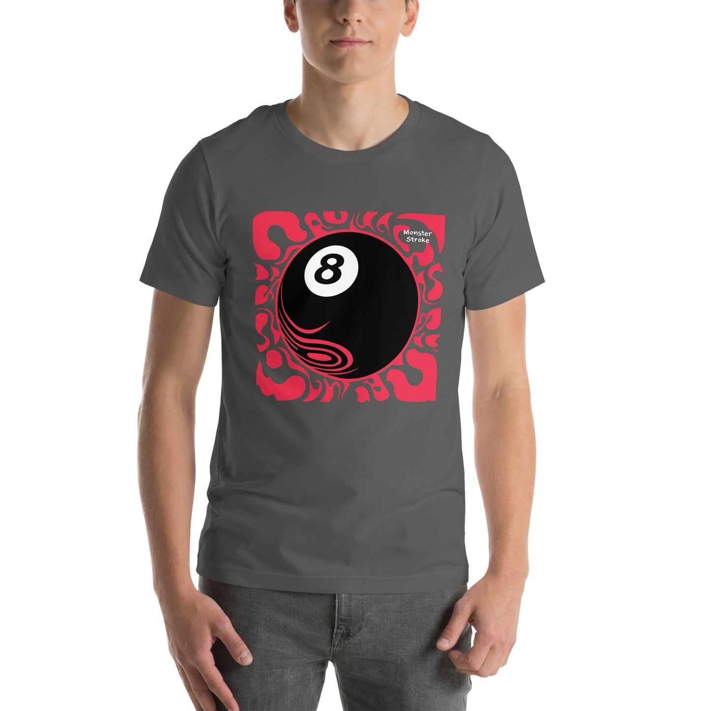 Trippy 8-ball Unisex t-shirt