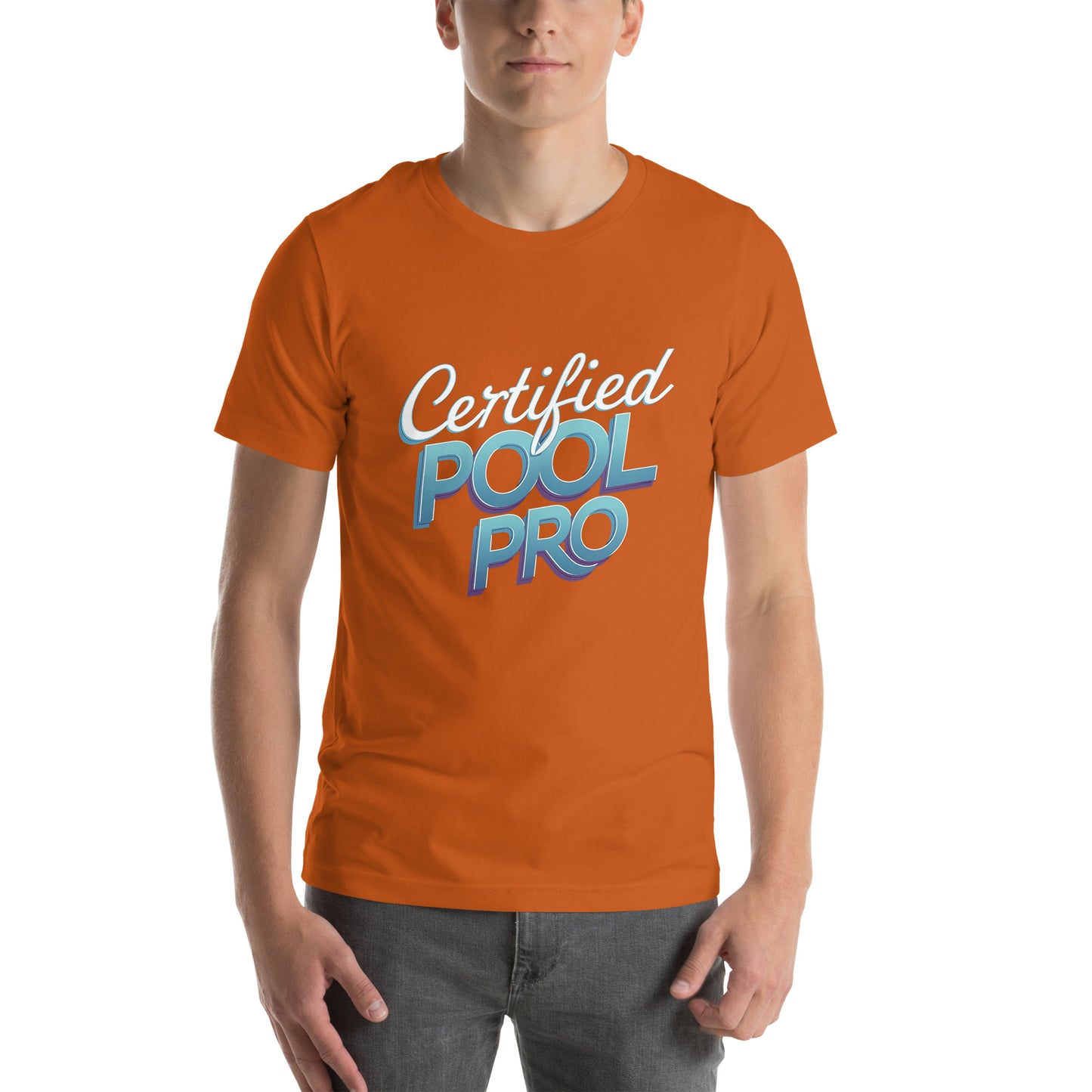 Certified Pool Pro Unisex t-shirt