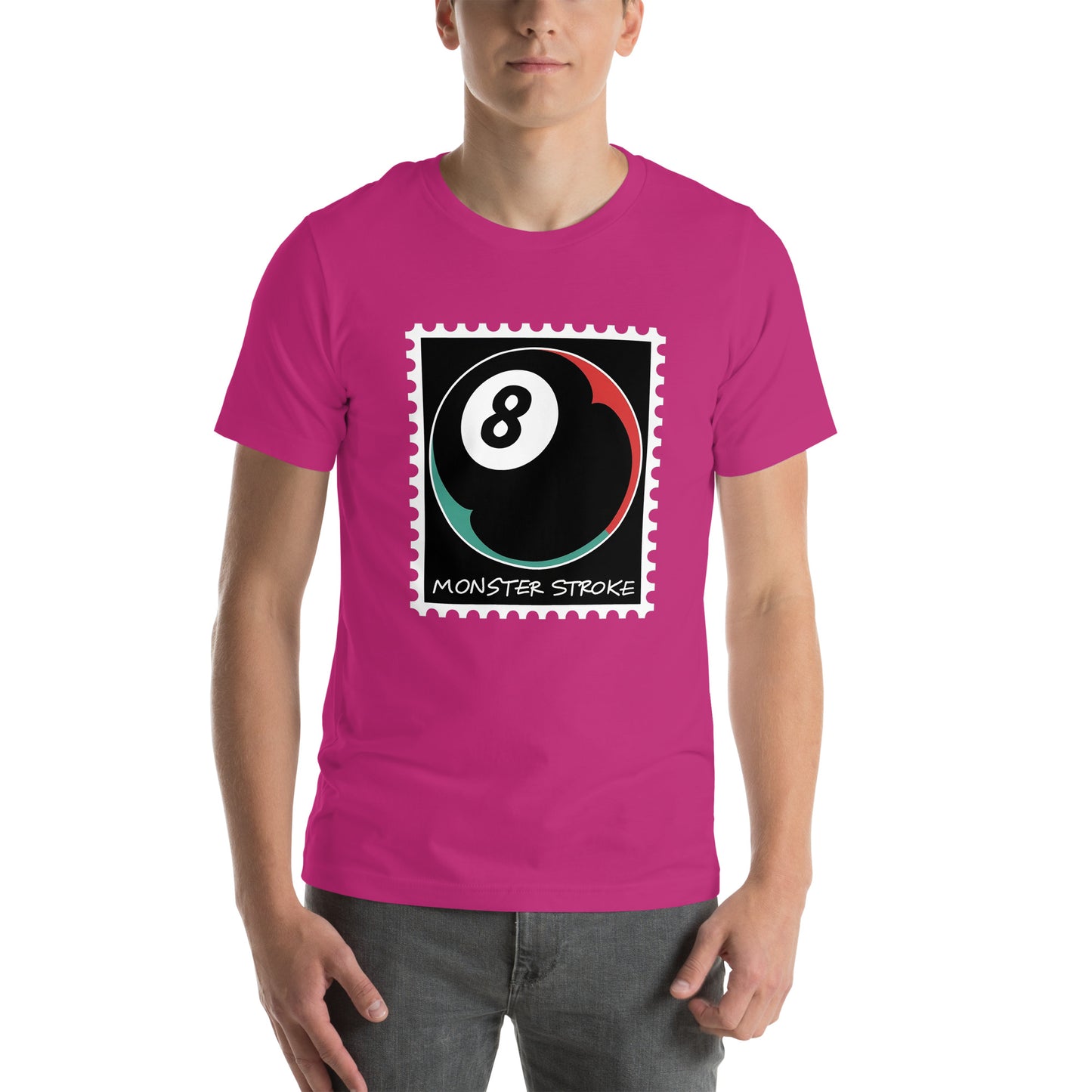 8-ball Stamp Unisex t-shirt