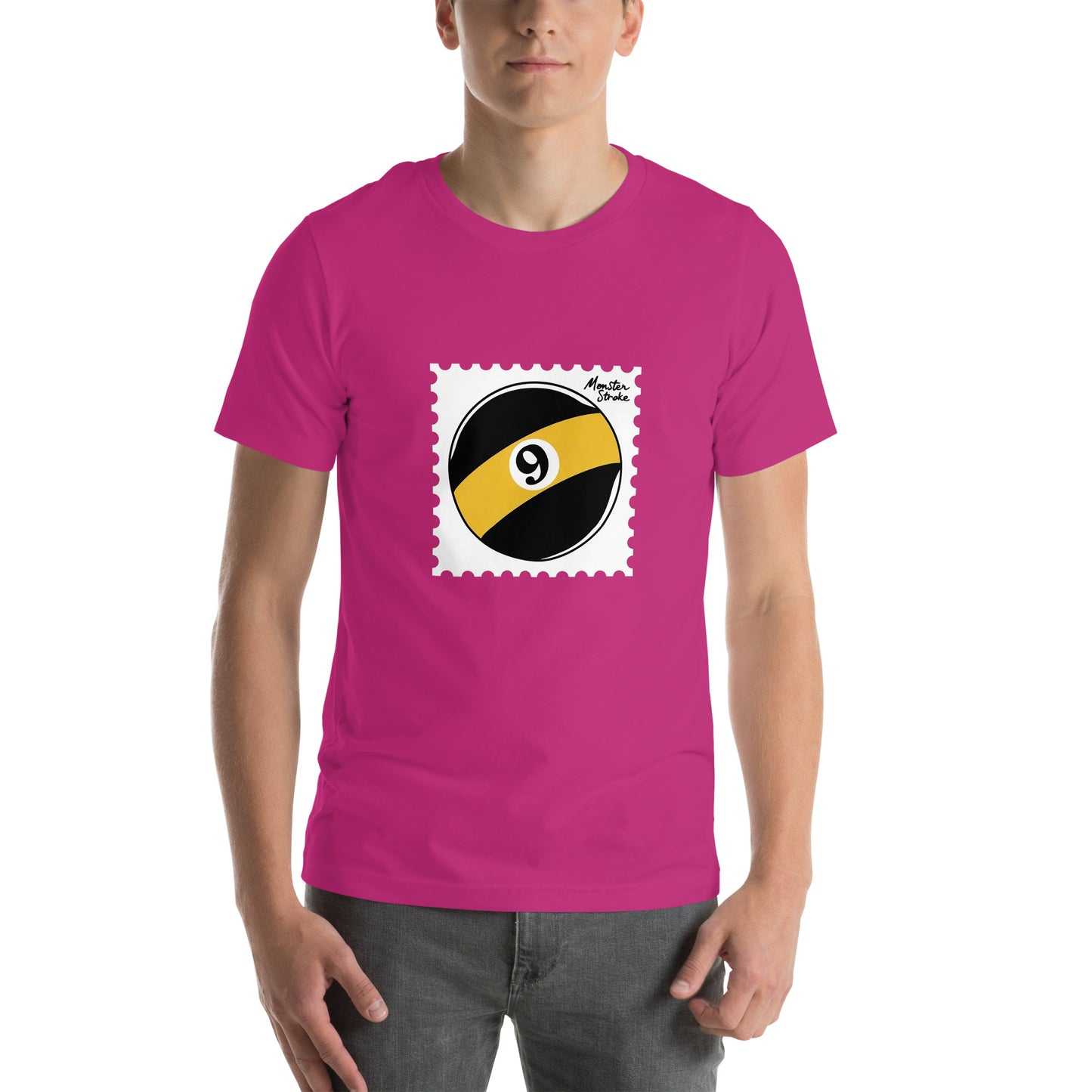 9-ball Stamp Unisex t-shirt