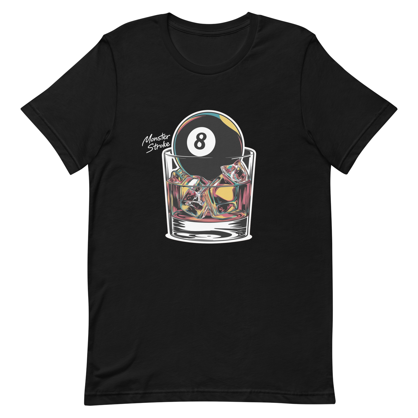8-ball On The Rocks Unisex t-shirt