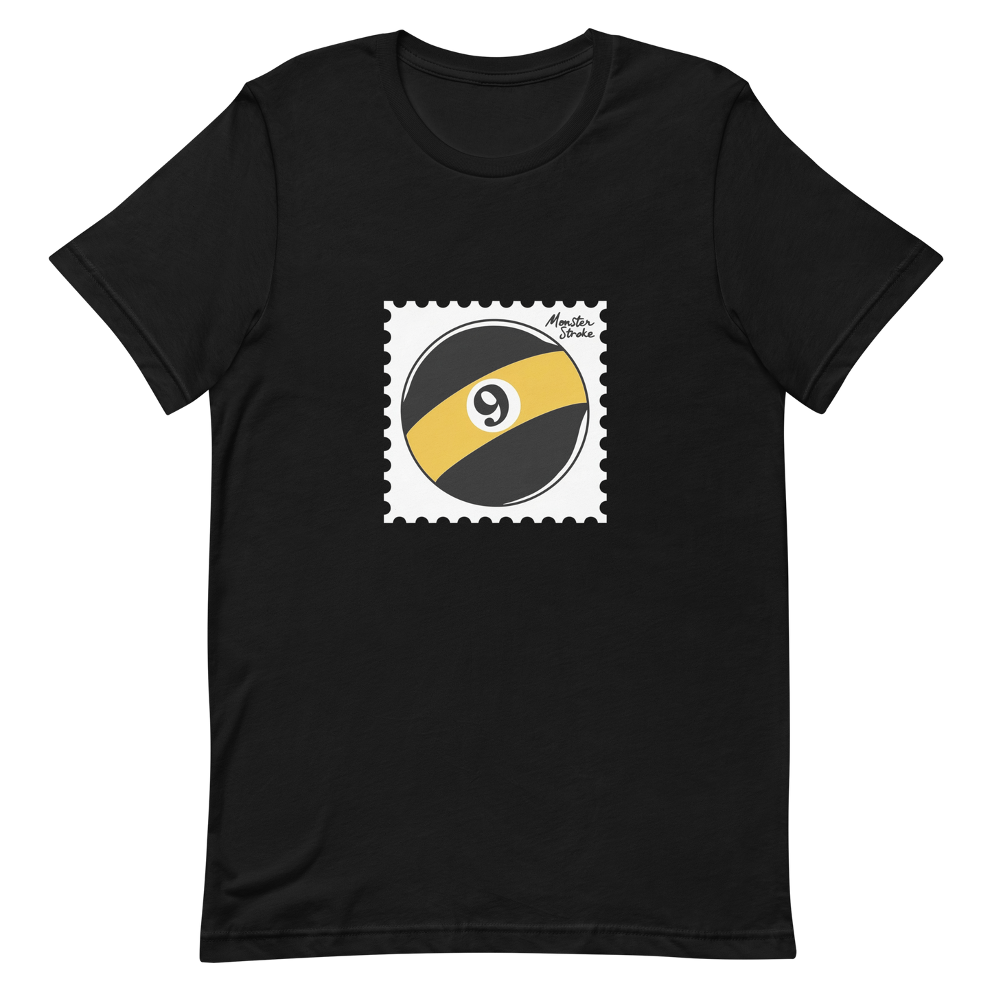 9-ball Stamp Unisex t-shirt