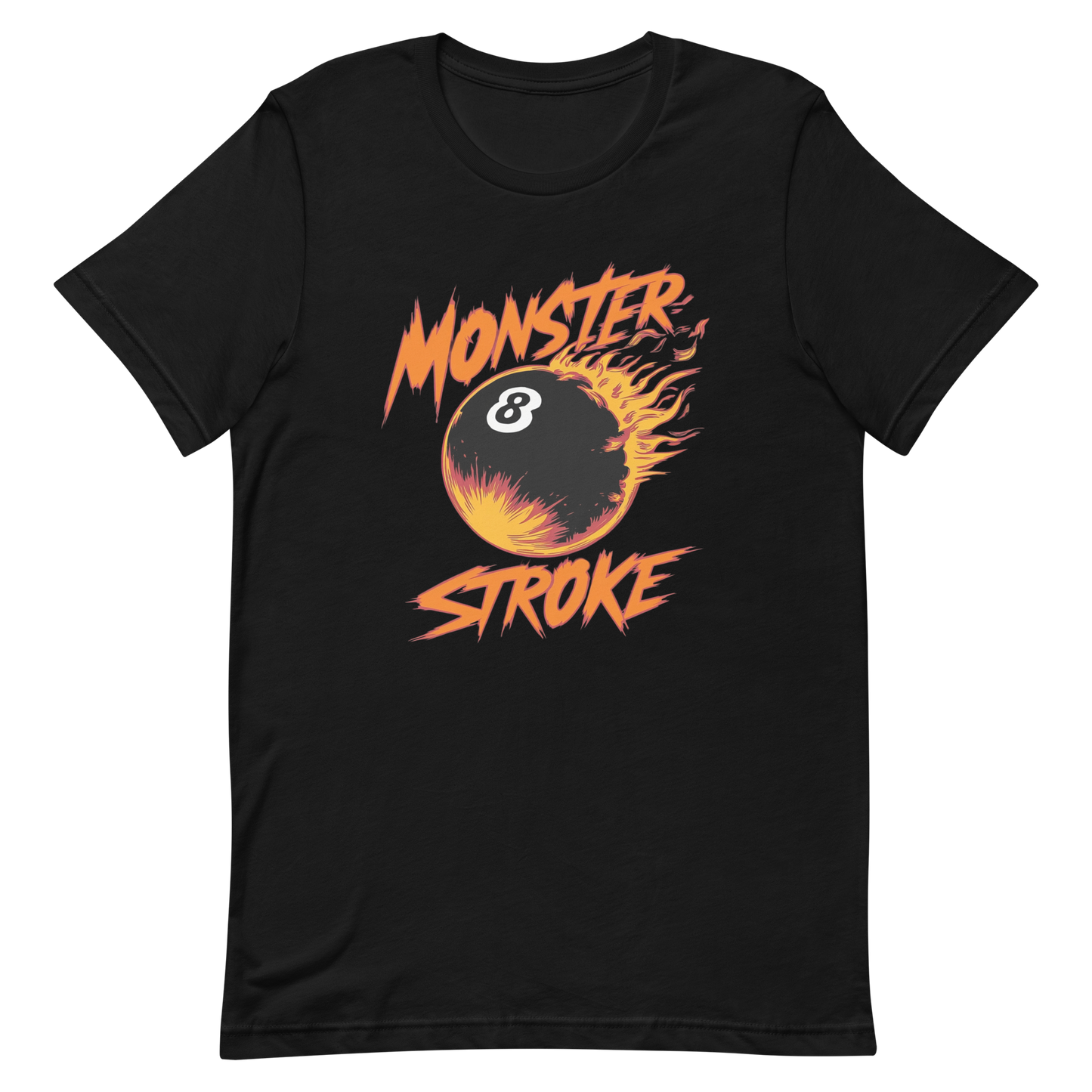 Monster Stroke 8-ball Asteroid Unisex t-shirt
