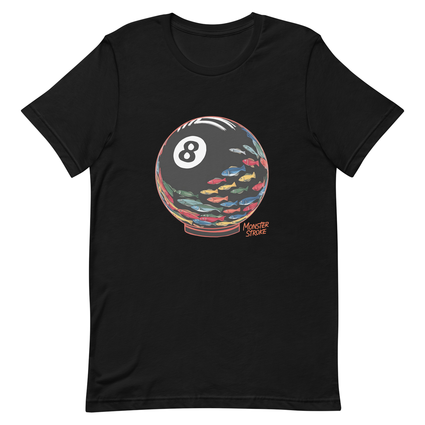 8-ball Fish Bowl Unisex t-shirt