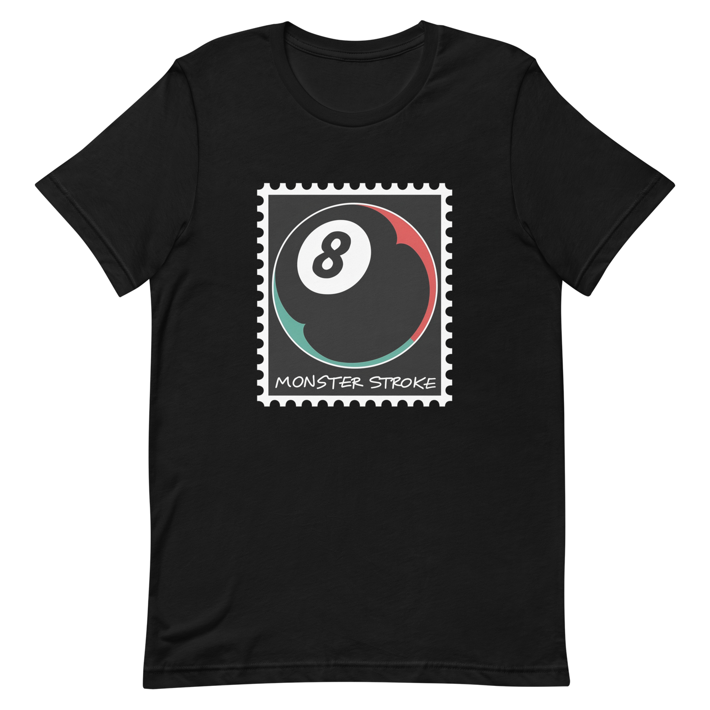8-ball Stamp Unisex t-shirt