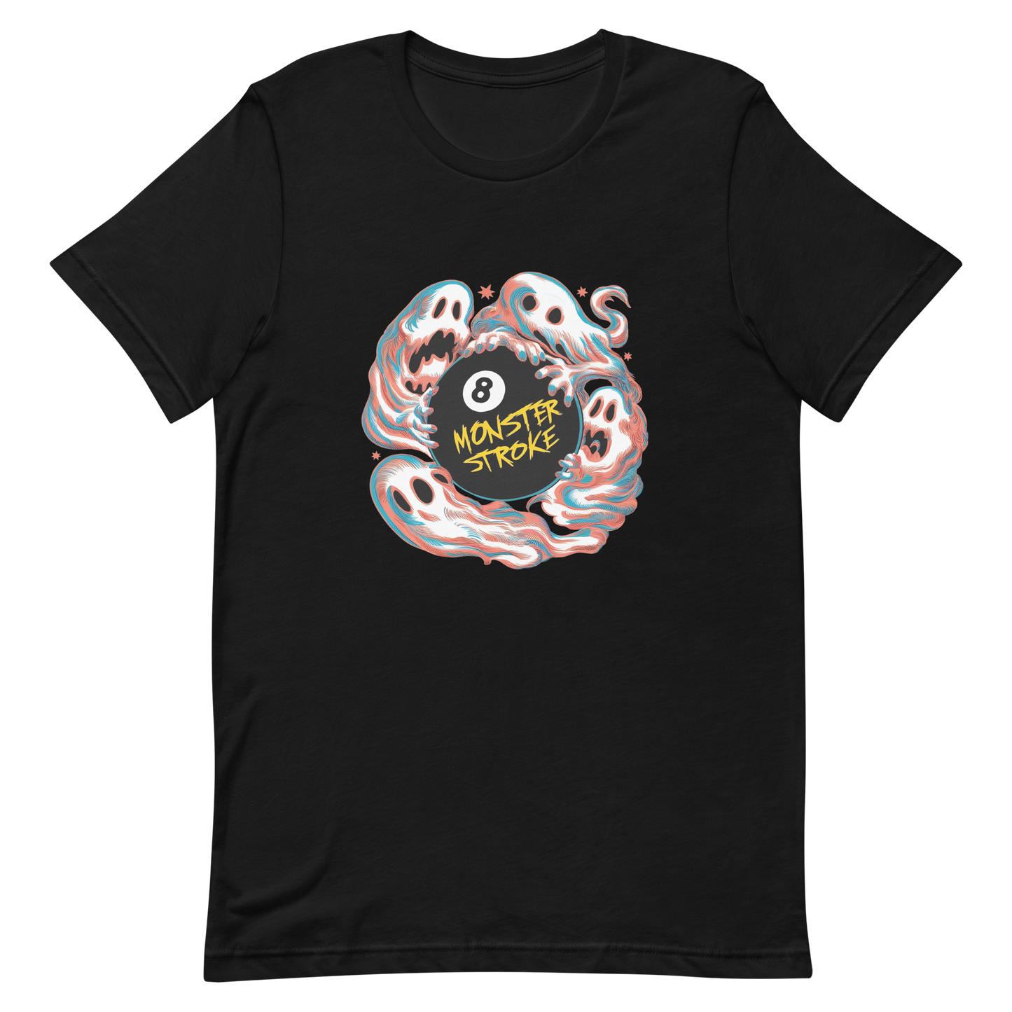 8-ball Ghost Unisex t-shirt