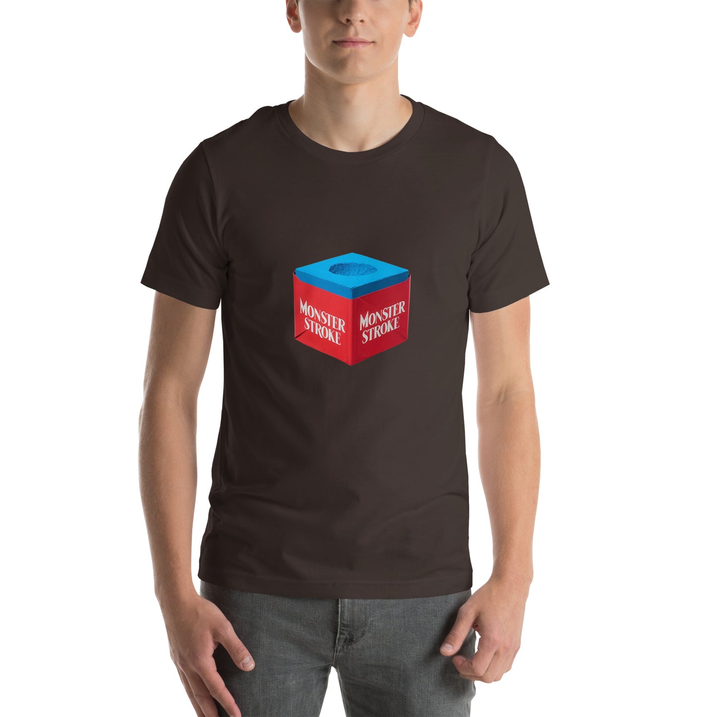 Monster Stroke Chalk Logo Unisex t-shirt