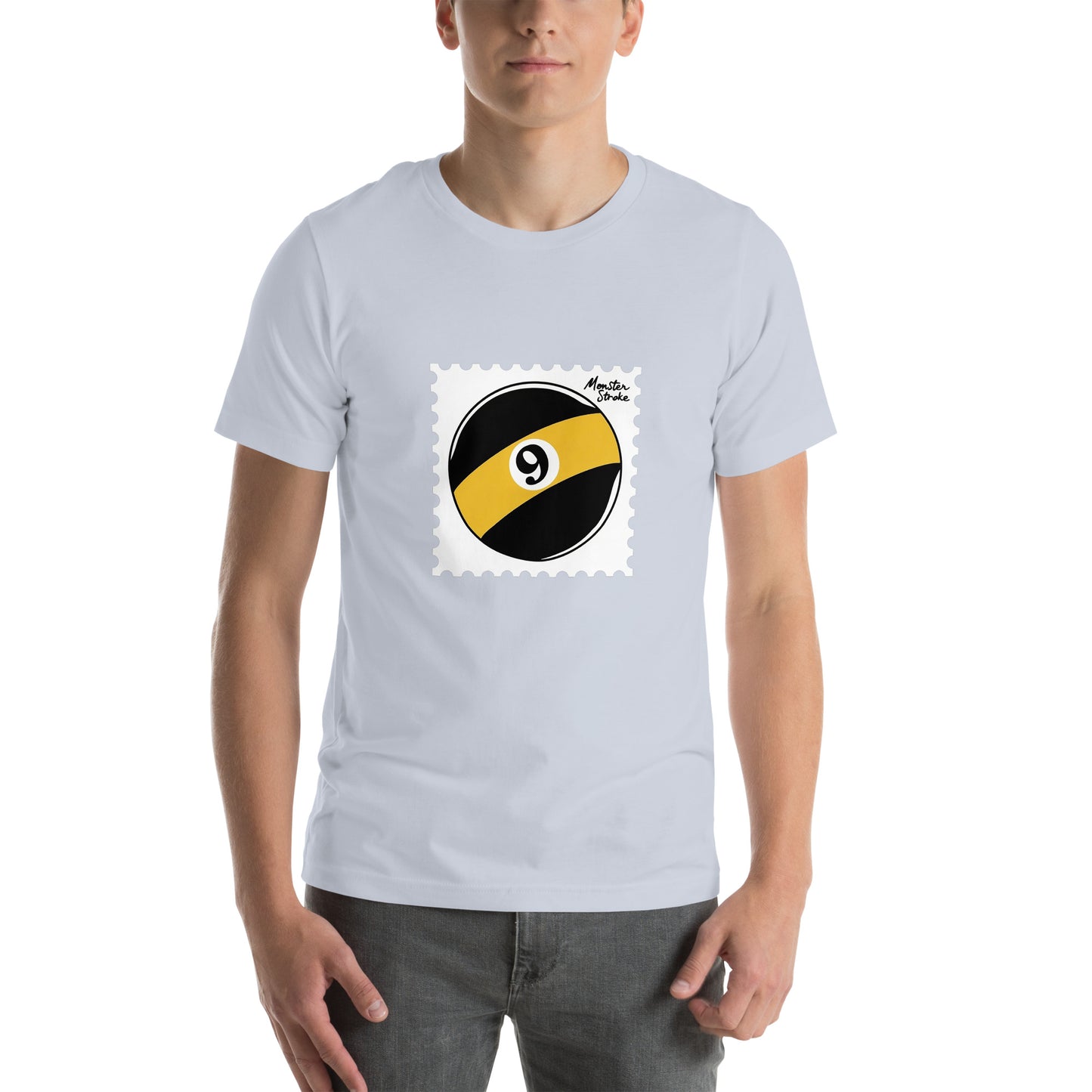 9-ball Stamp Unisex t-shirt