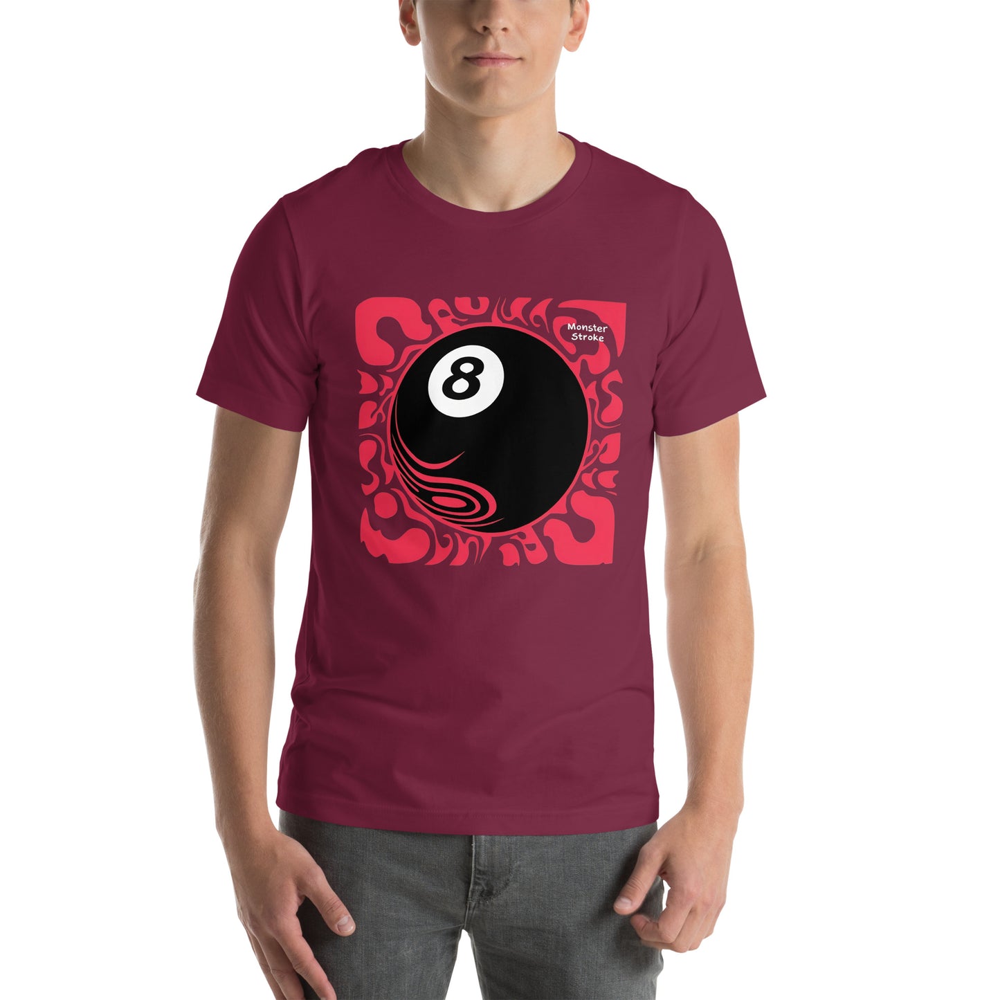 Trippy 8-ball Unisex t-shirt