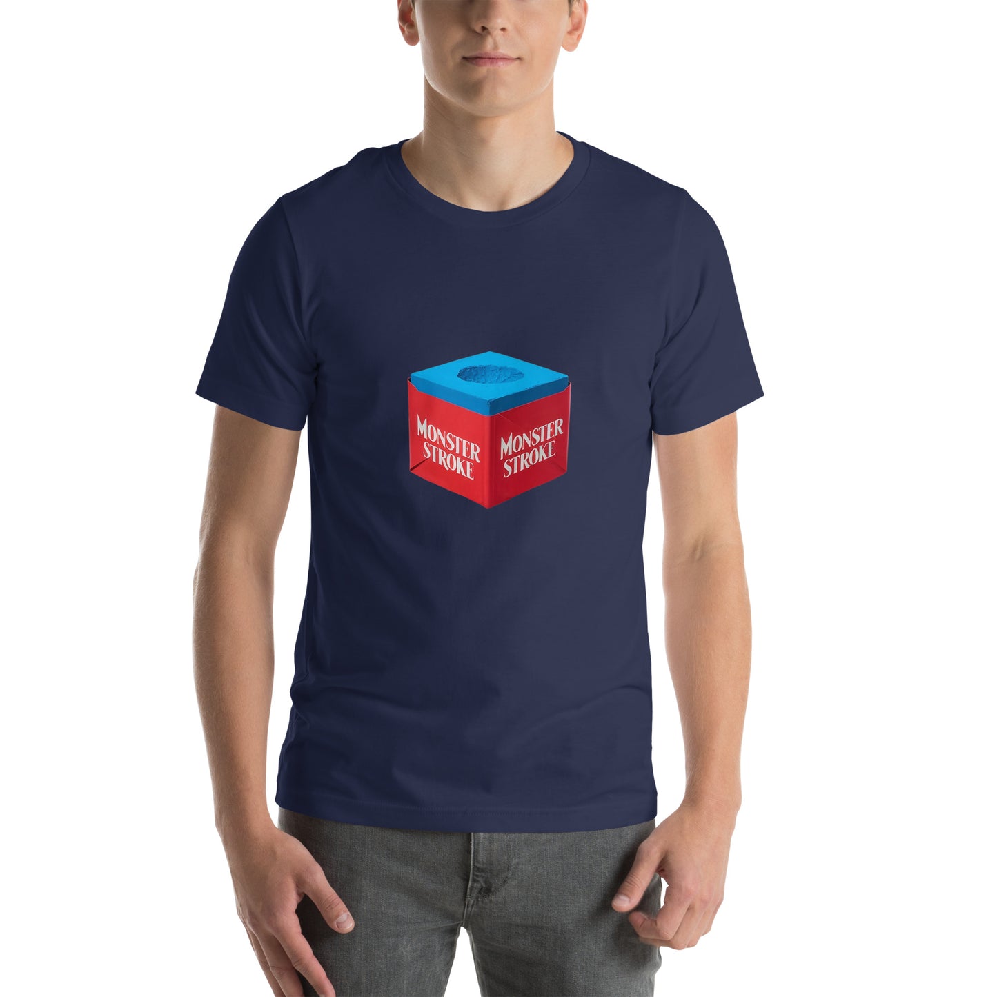 Monster Stroke Chalk Logo Unisex t-shirt