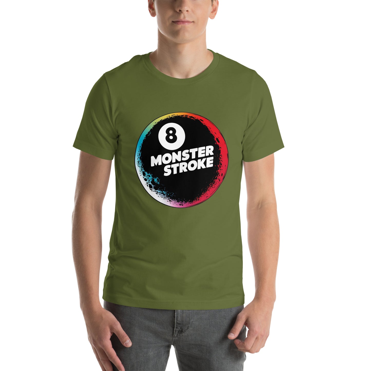 Dark side of the 8-ball Unisex t-shirt