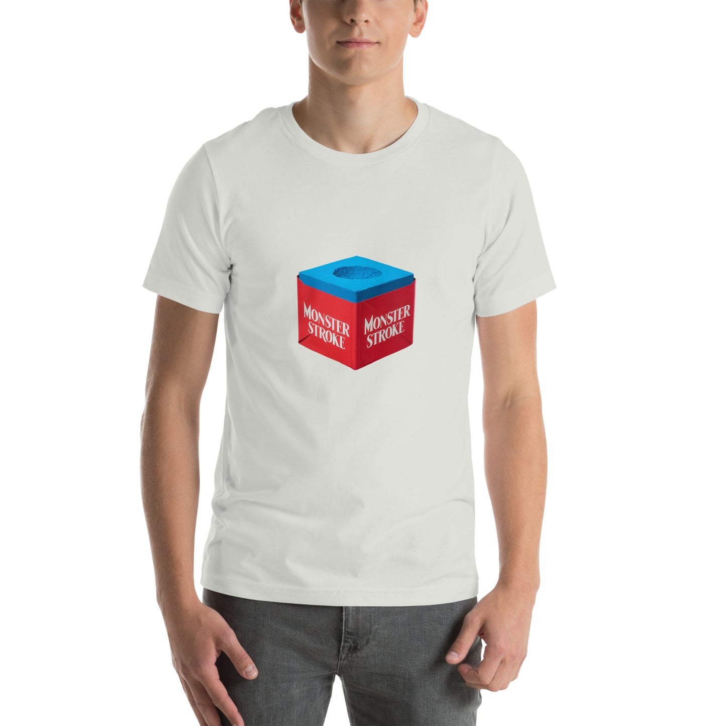 Monster Stroke Chalk Logo Unisex t-shirt