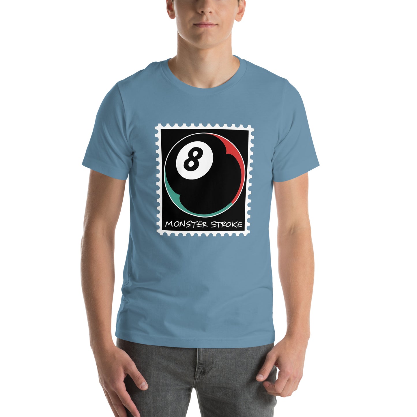 8-ball Stamp Unisex t-shirt