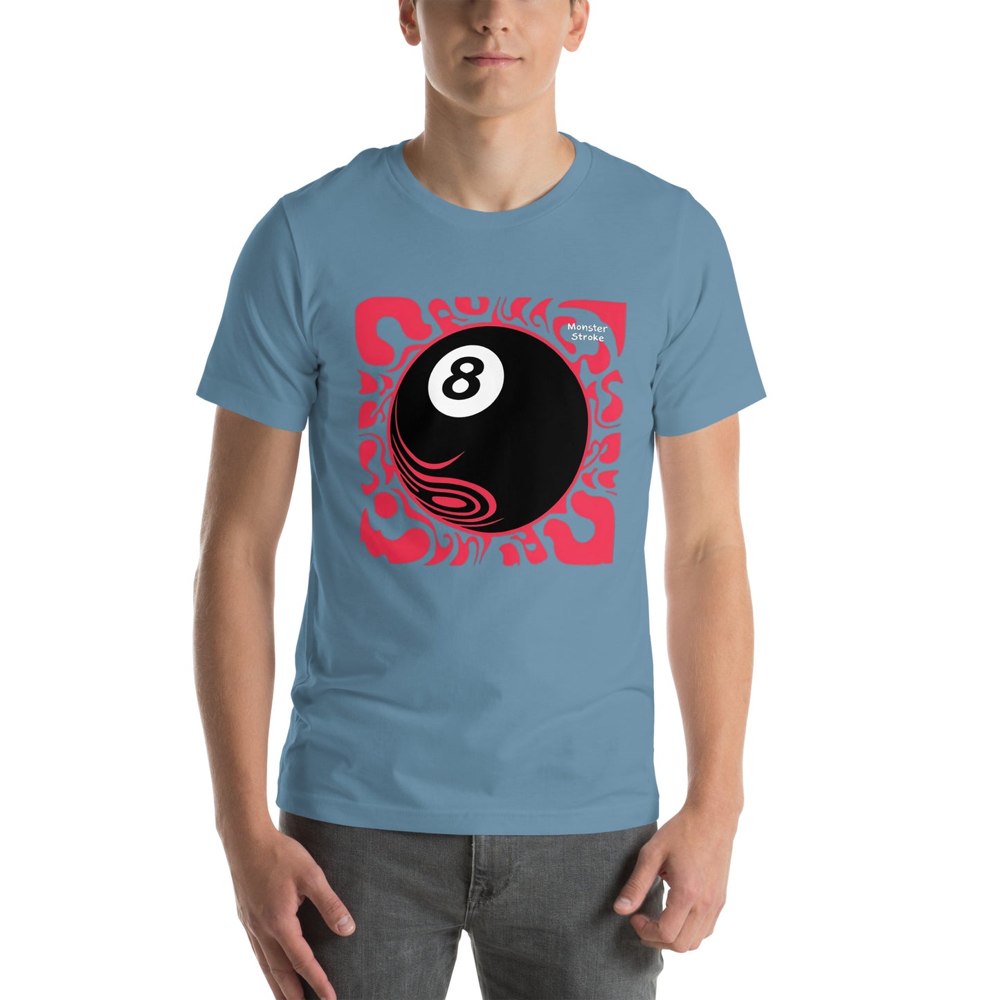 Trippy 8-ball Unisex t-shirt