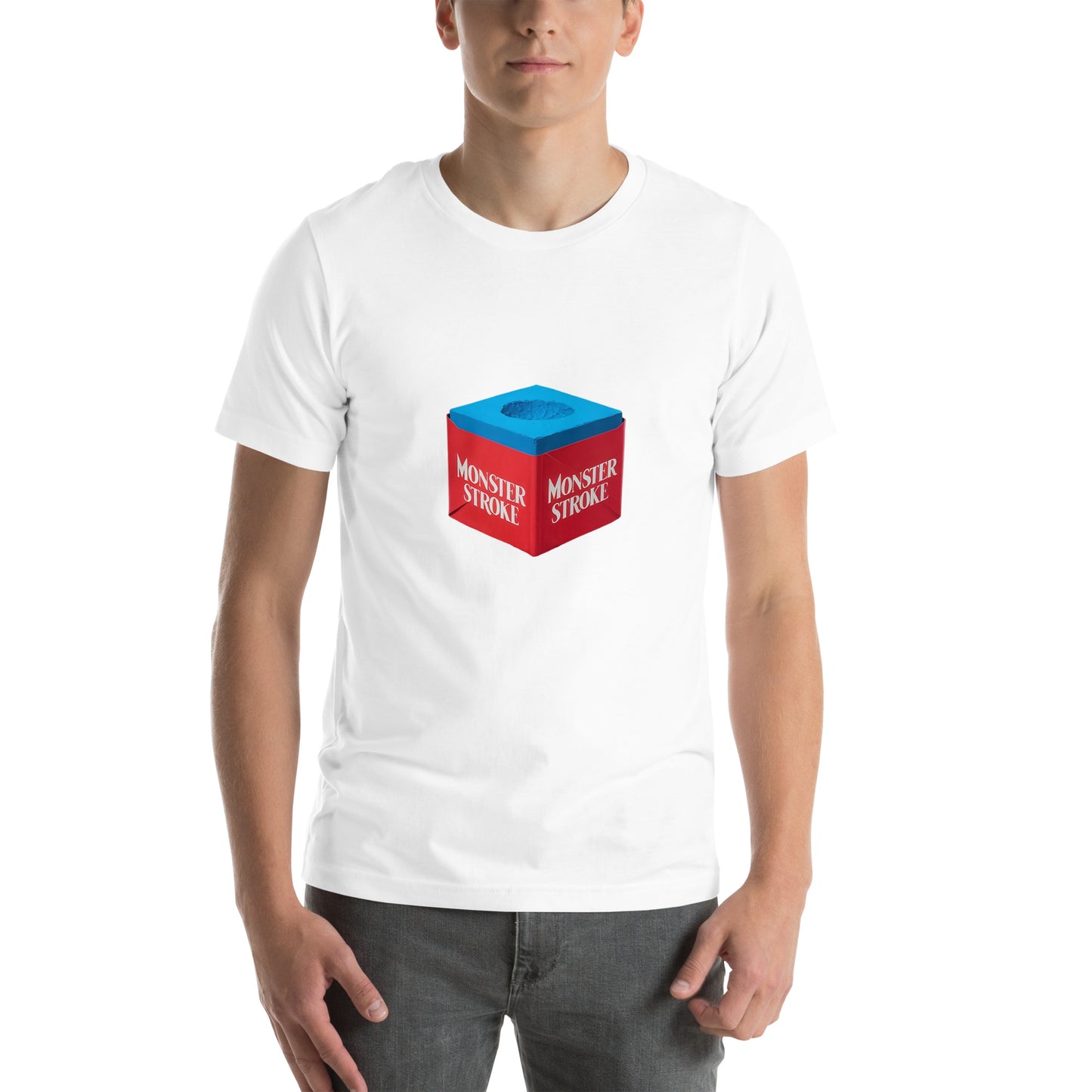 Monster Stroke Chalk Logo Unisex t-shirt