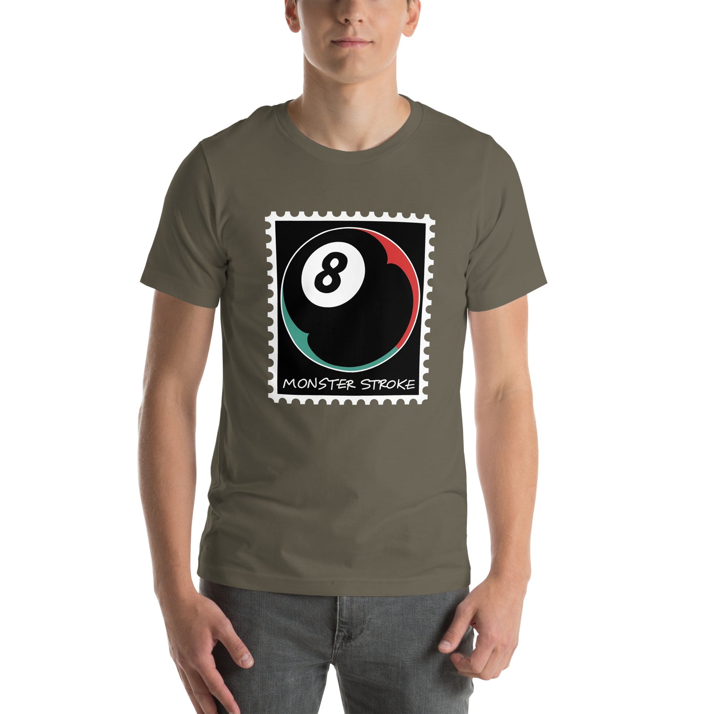 8-ball Stamp Unisex t-shirt