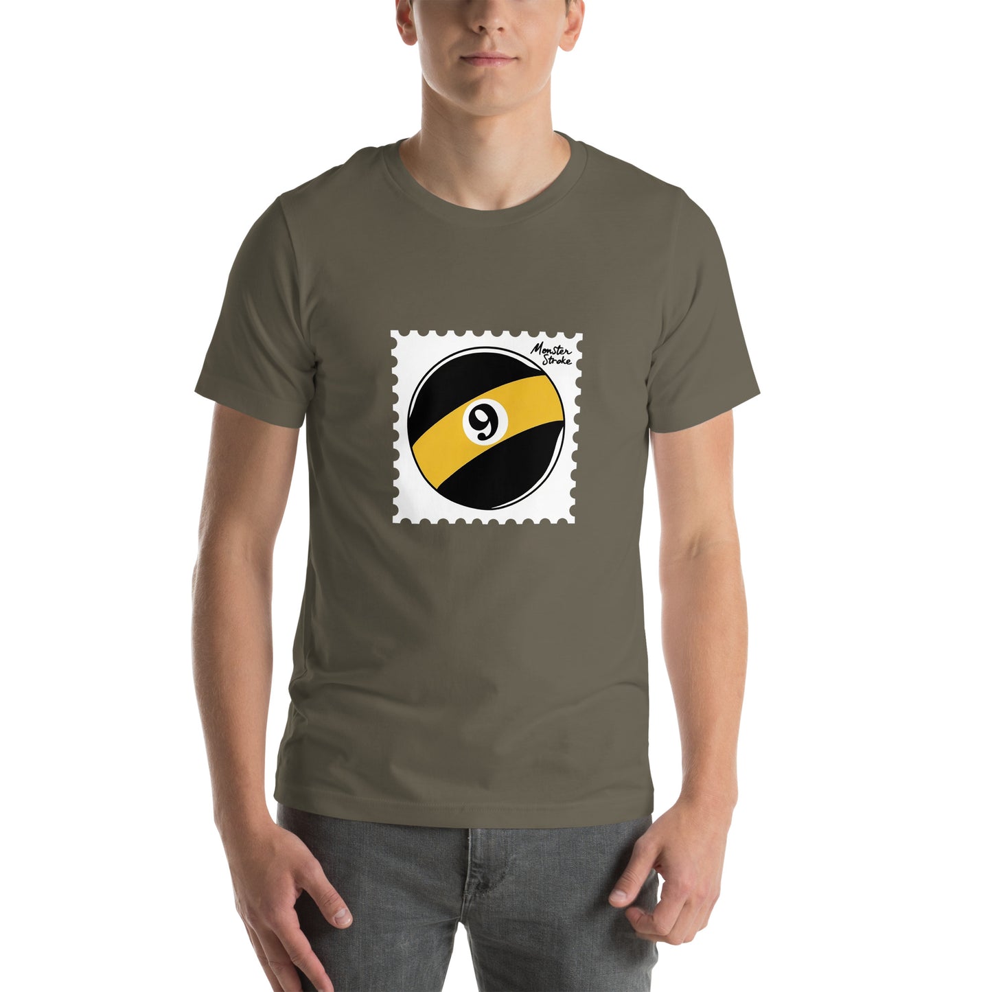 9-ball Stamp Unisex t-shirt