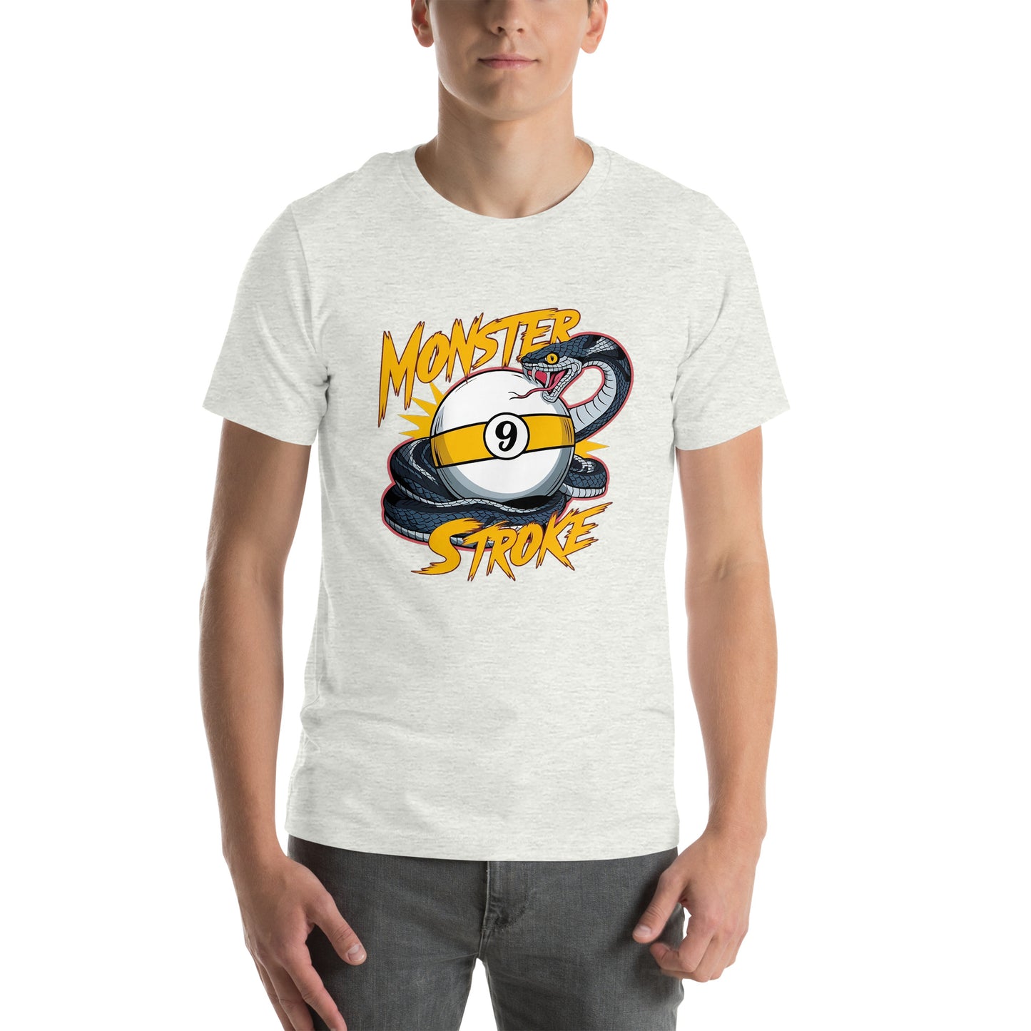 9-ball Snake Unisex t-shirt