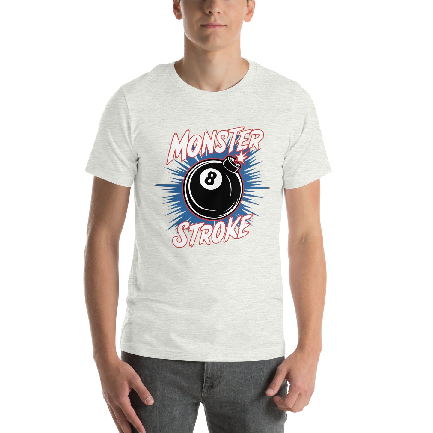 Monster Stroke 8-ball Bomb Unisex t-shirt