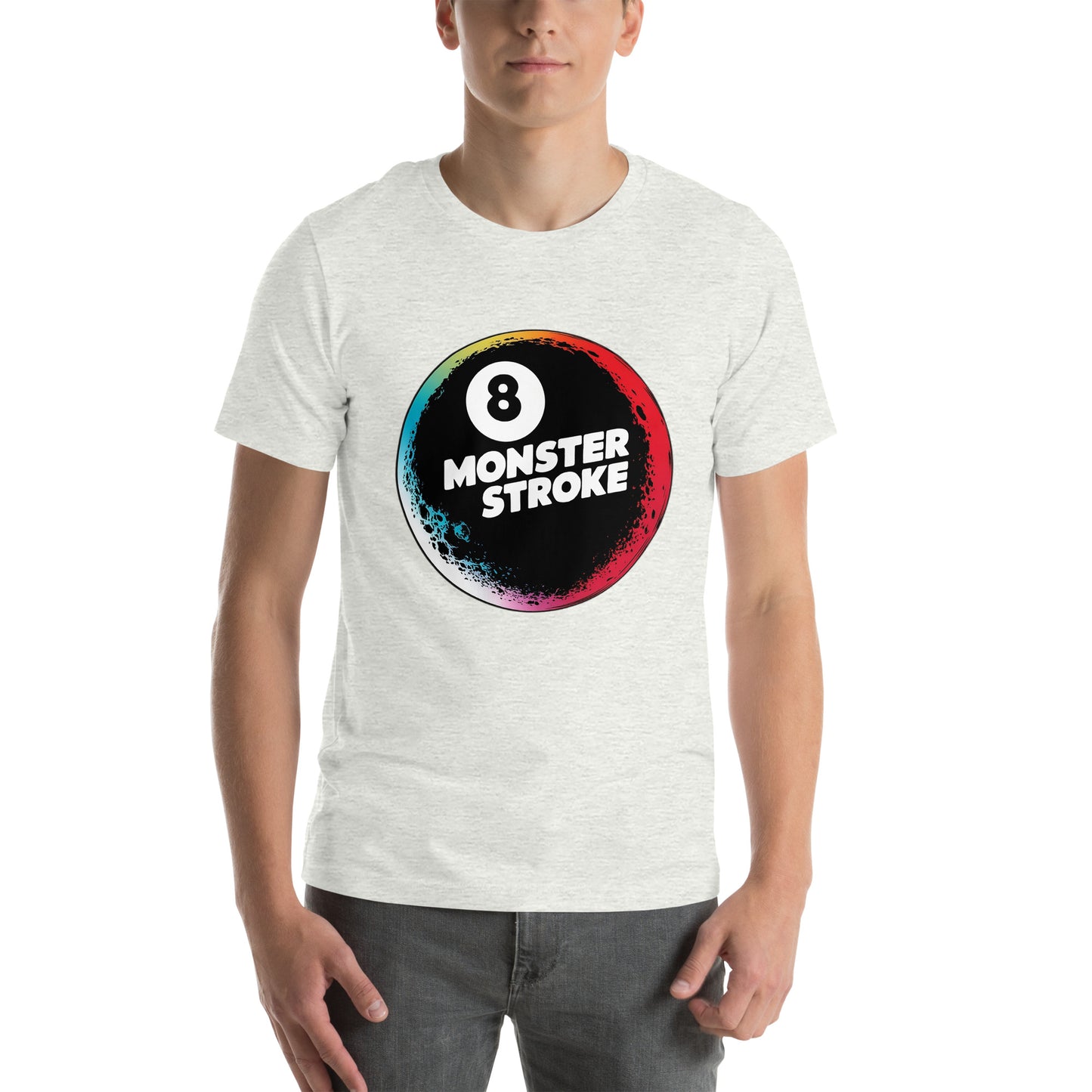 Dark side of the 8-ball Unisex t-shirt