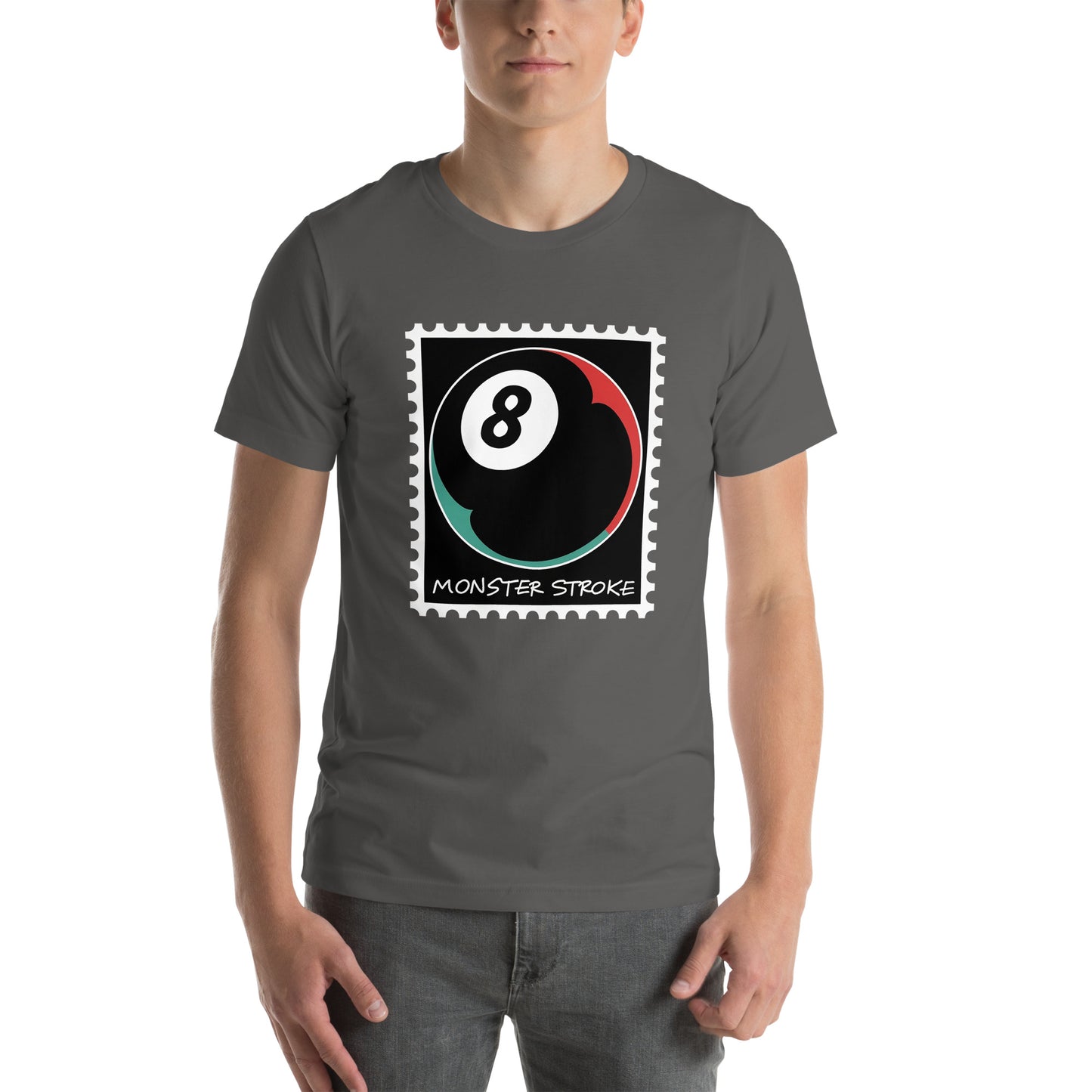 8-ball Stamp Unisex t-shirt