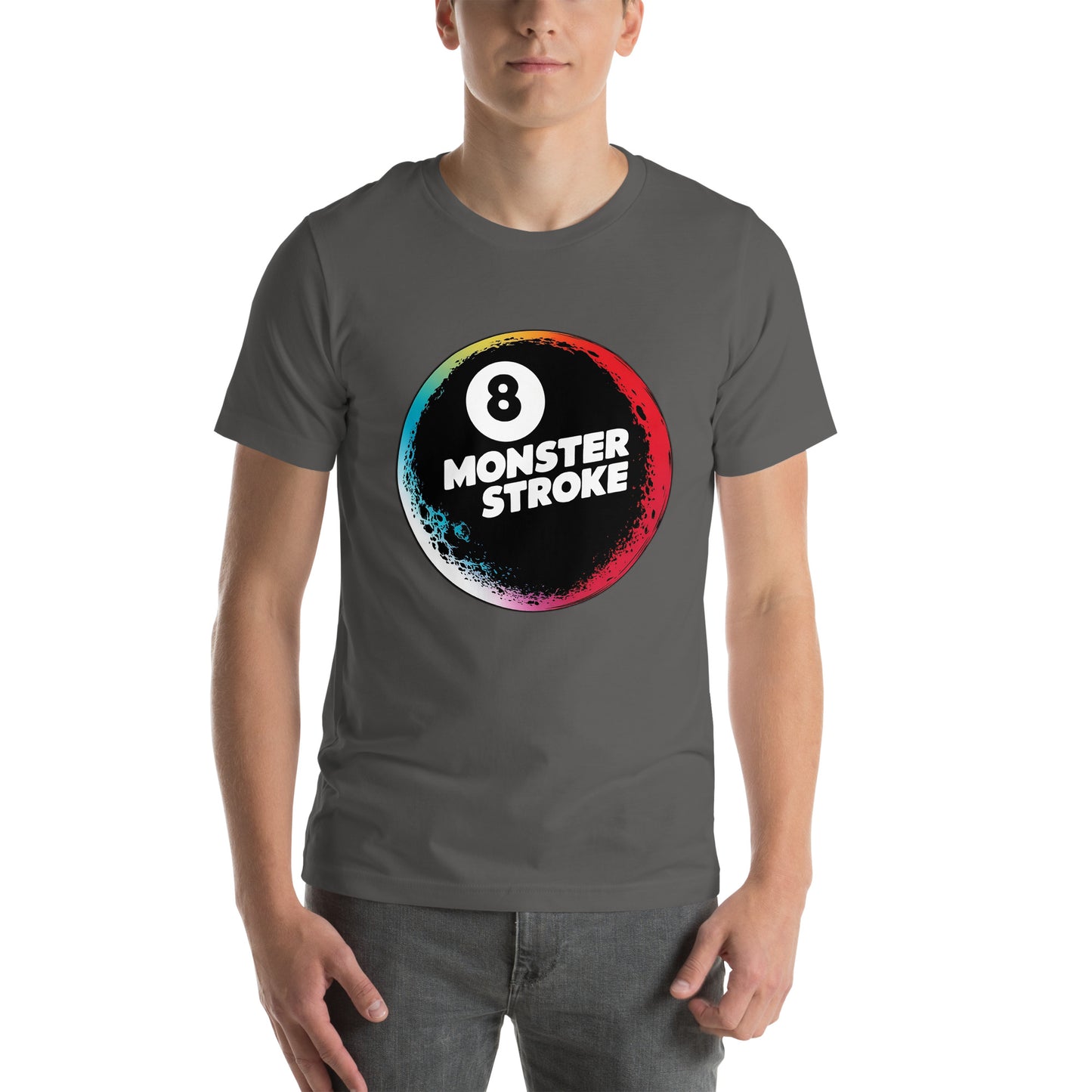 Dark side of the 8-ball Unisex t-shirt