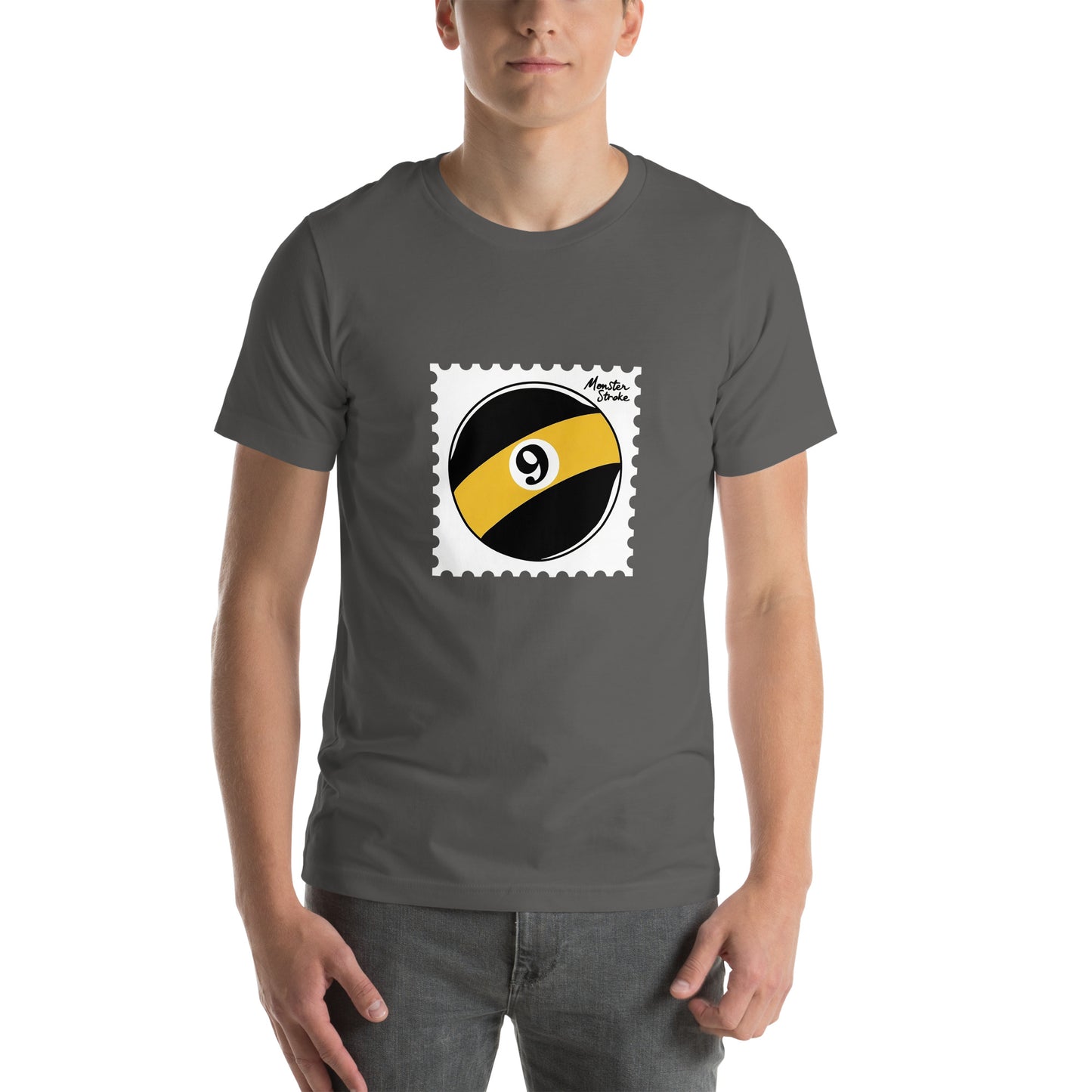 9-ball Stamp Unisex t-shirt