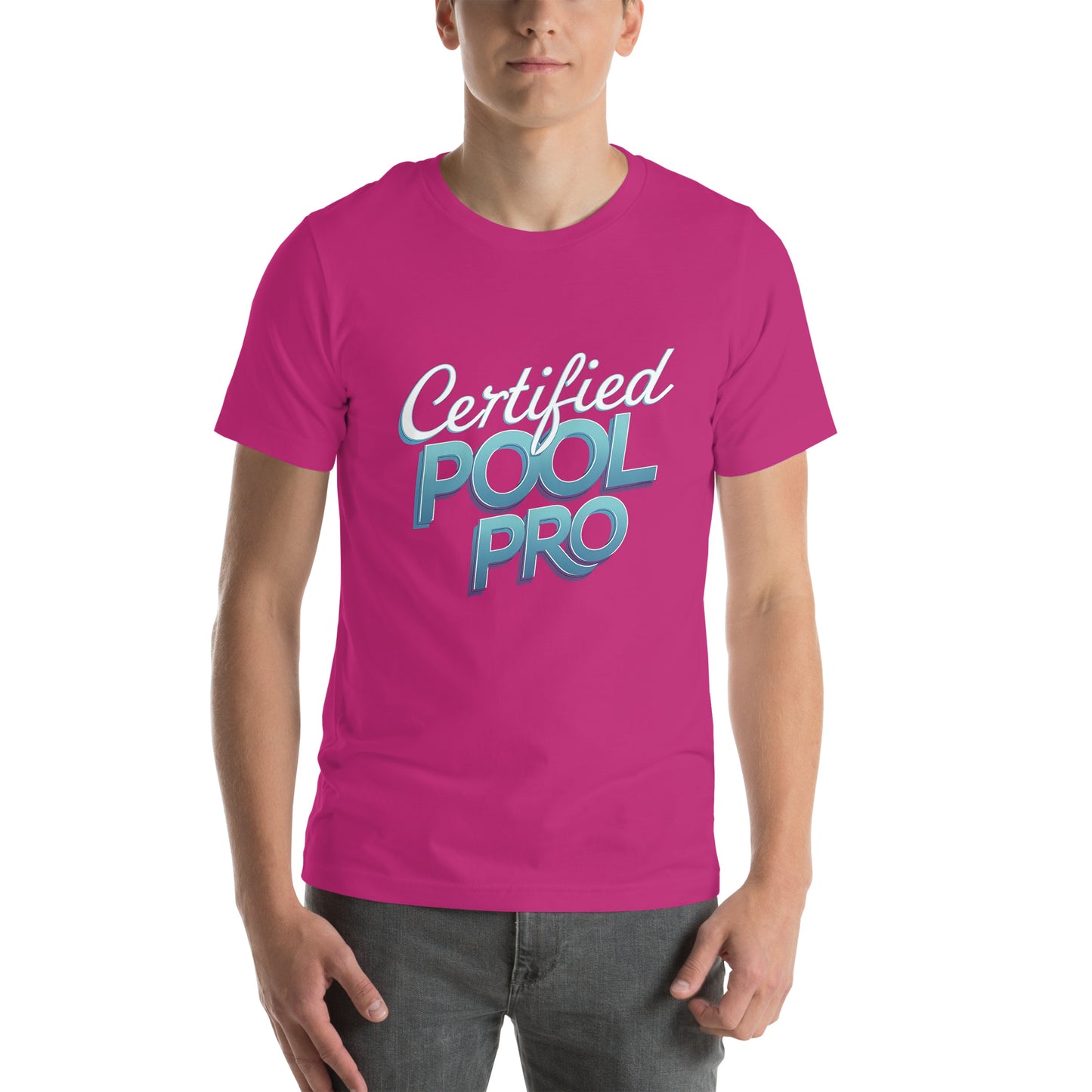 Certified Pool Pro Unisex t-shirt