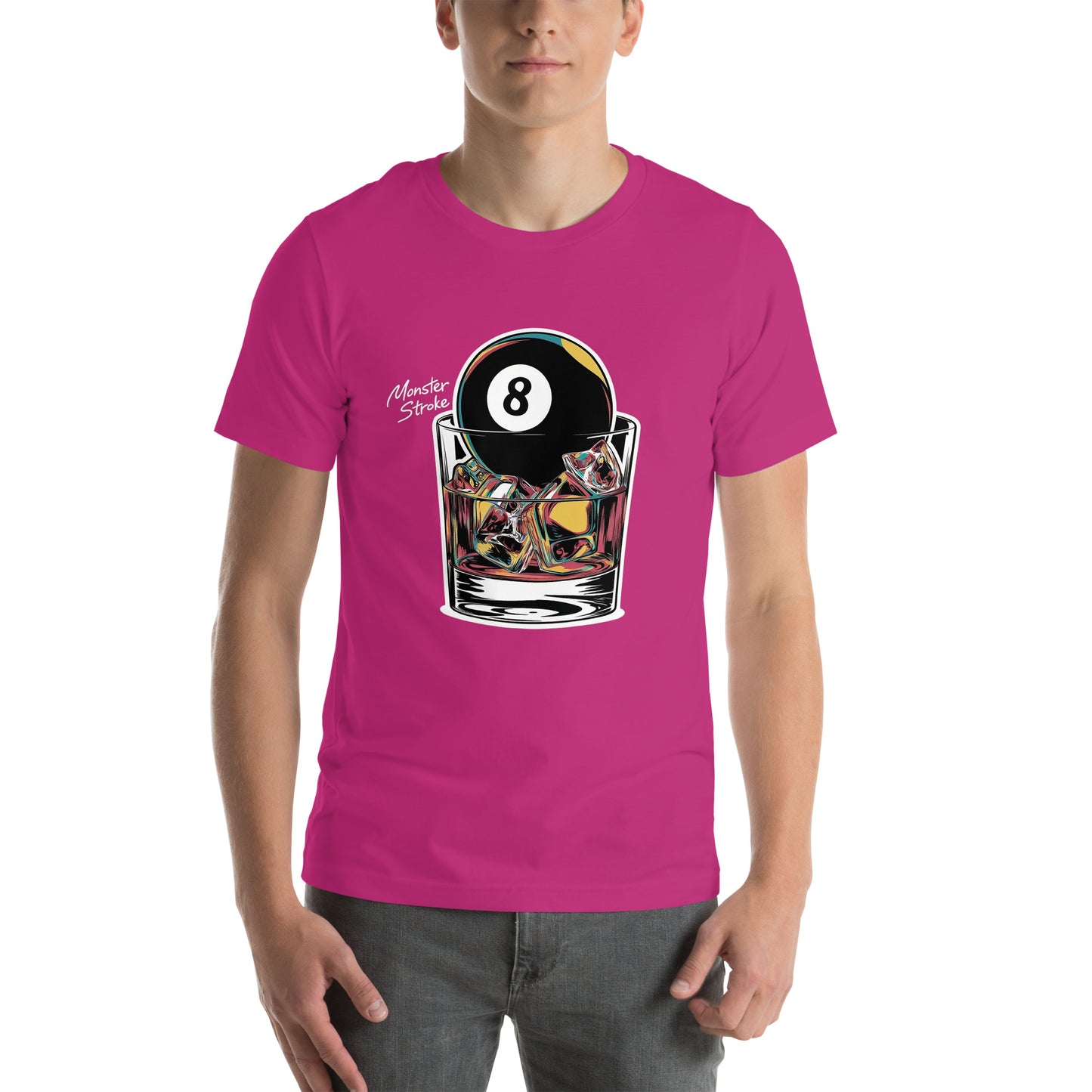 8-ball On The Rocks Unisex t-shirt