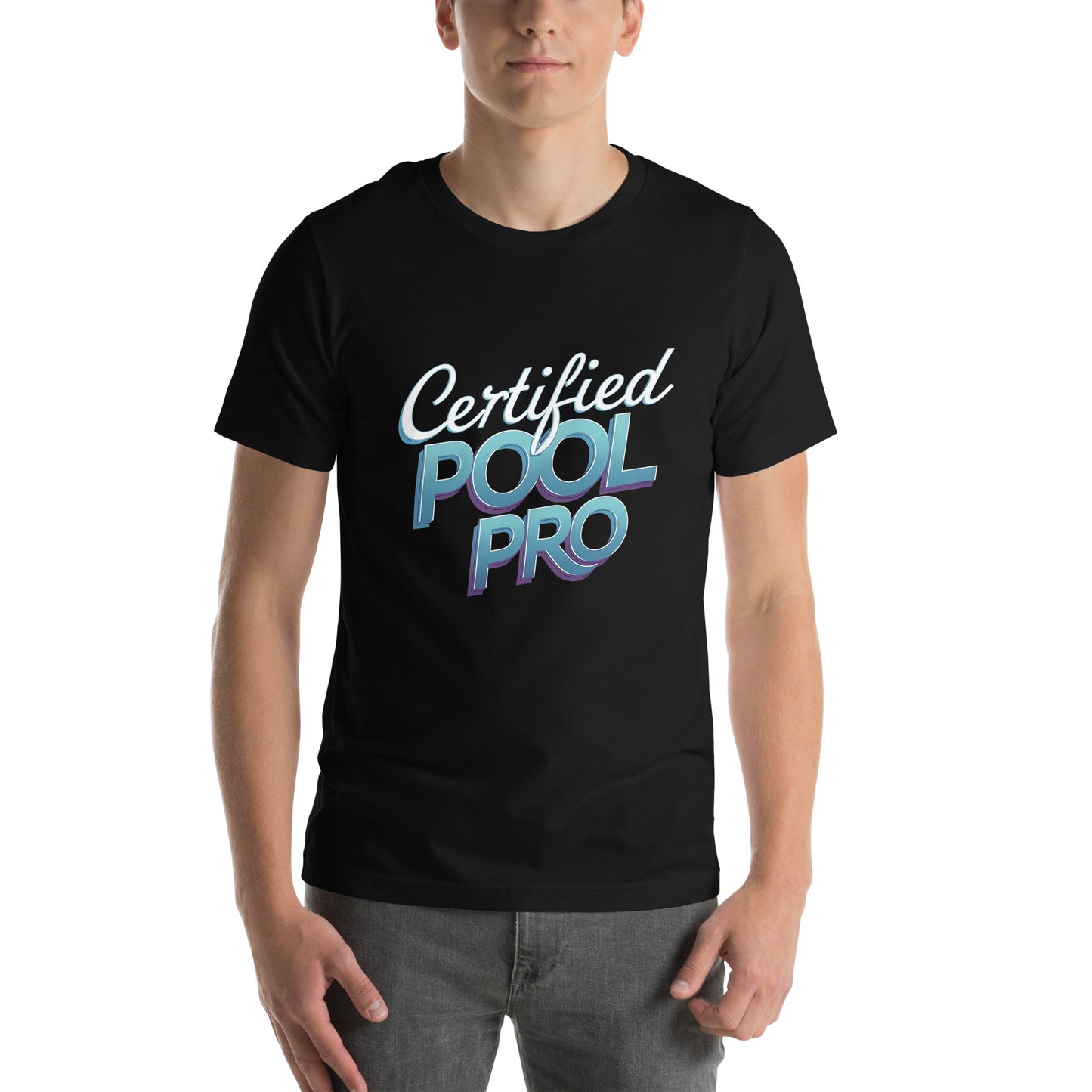 Certified Pool Pro Unisex t-shirt