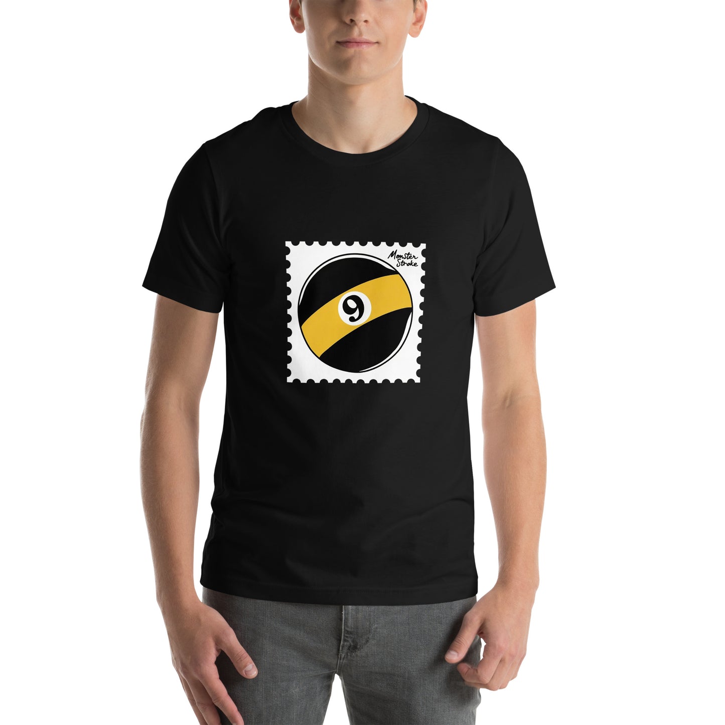 9-ball Stamp Unisex t-shirt