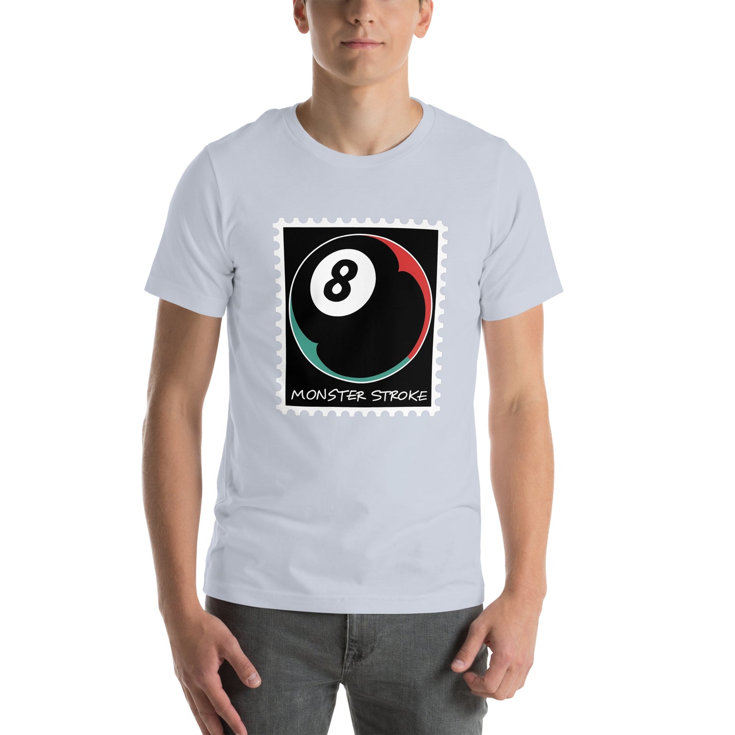 8-ball Stamp Unisex t-shirt