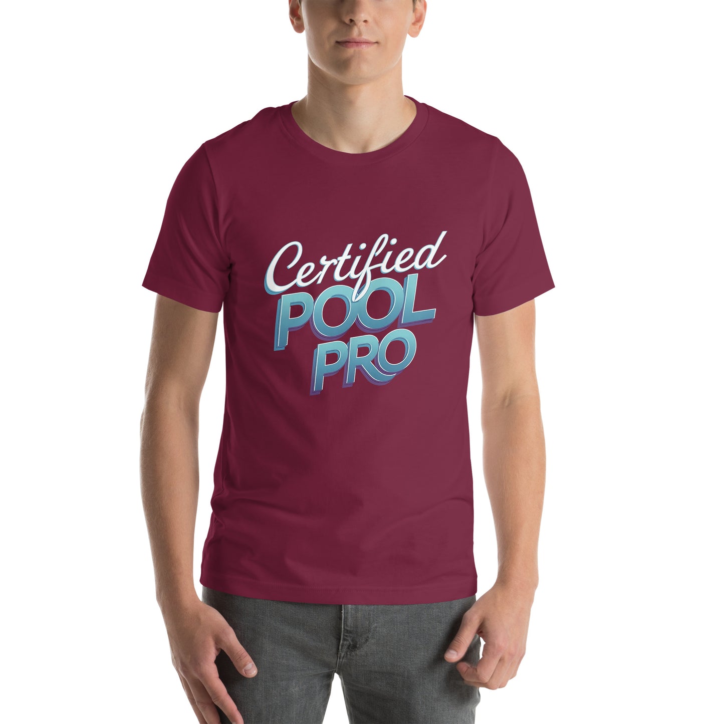 Certified Pool Pro Unisex t-shirt