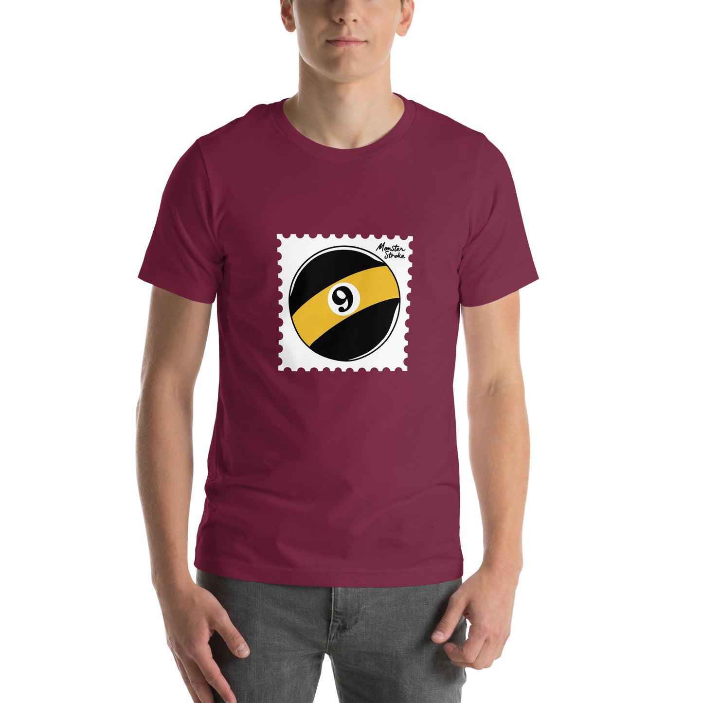 9-ball Stamp Unisex t-shirt