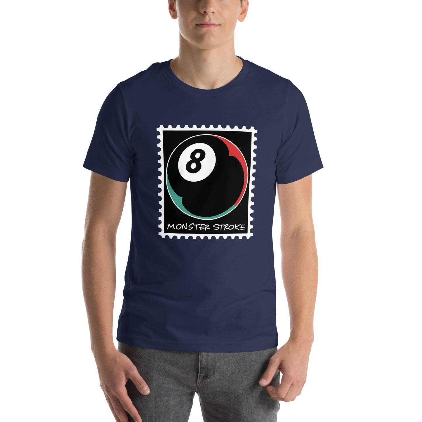 8-ball Stamp Unisex t-shirt