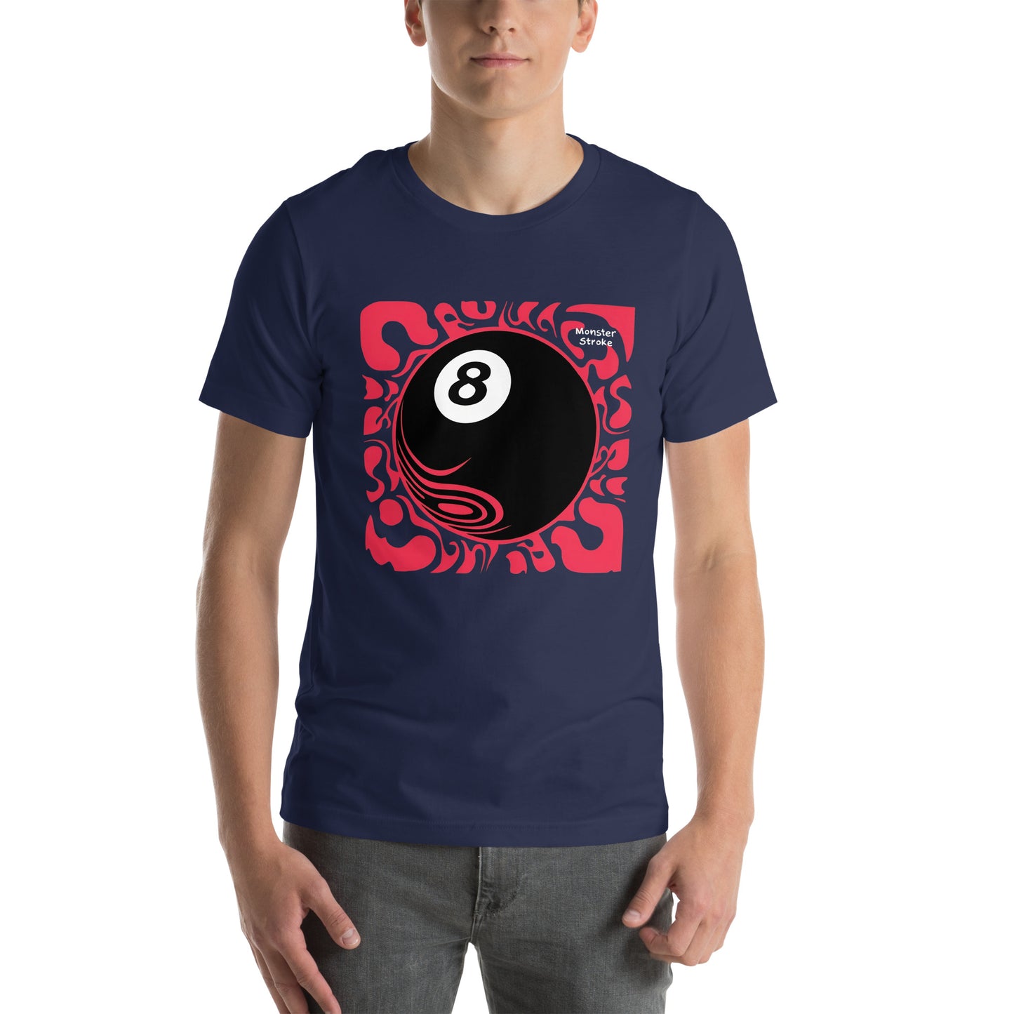 Trippy 8-ball Unisex t-shirt