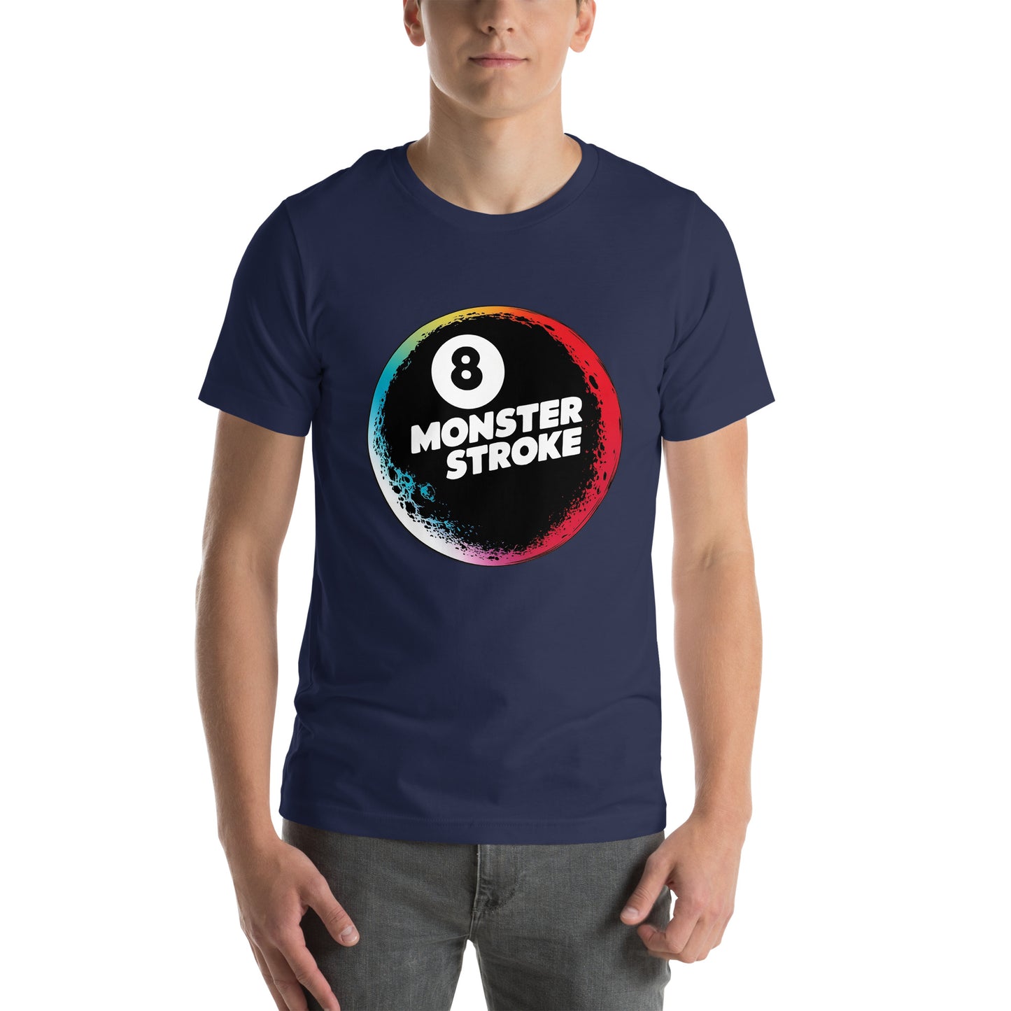 Dark side of the 8-ball Unisex t-shirt