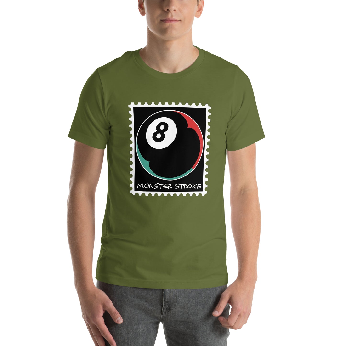 8-ball Stamp Unisex t-shirt