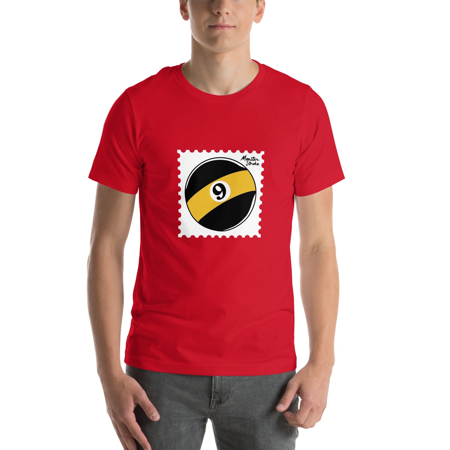 9-ball Stamp Unisex t-shirt