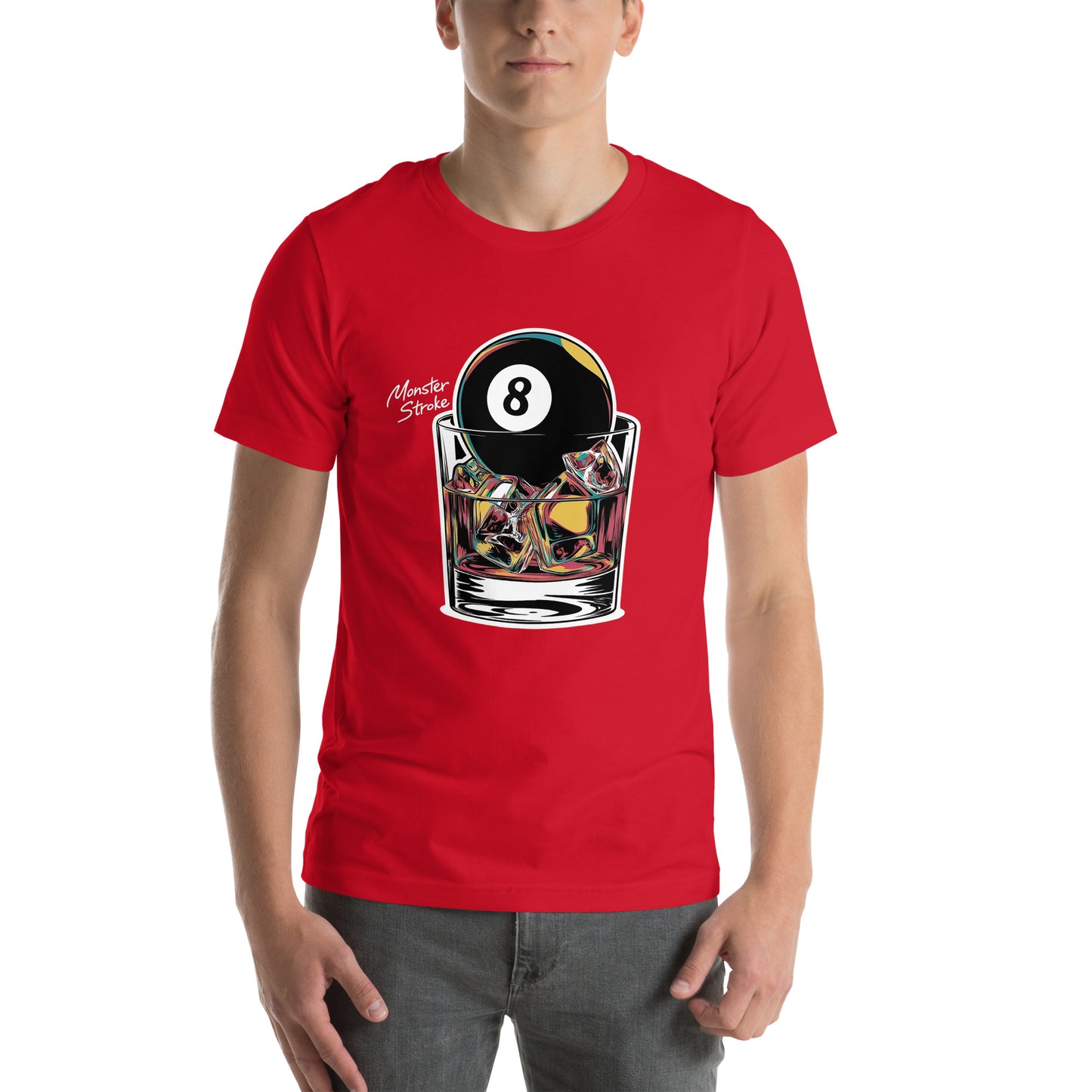 8-ball On The Rocks Unisex t-shirt