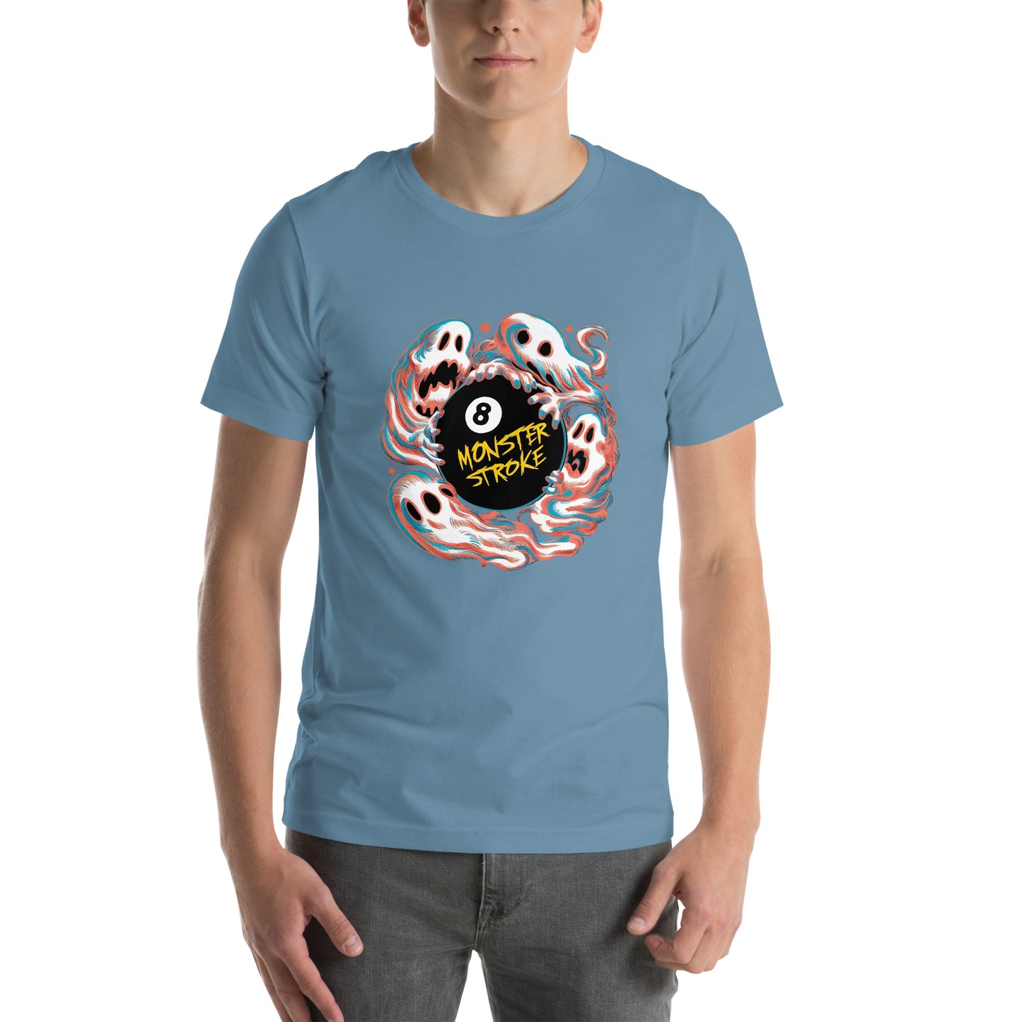8-ball Ghost Unisex t-shirt