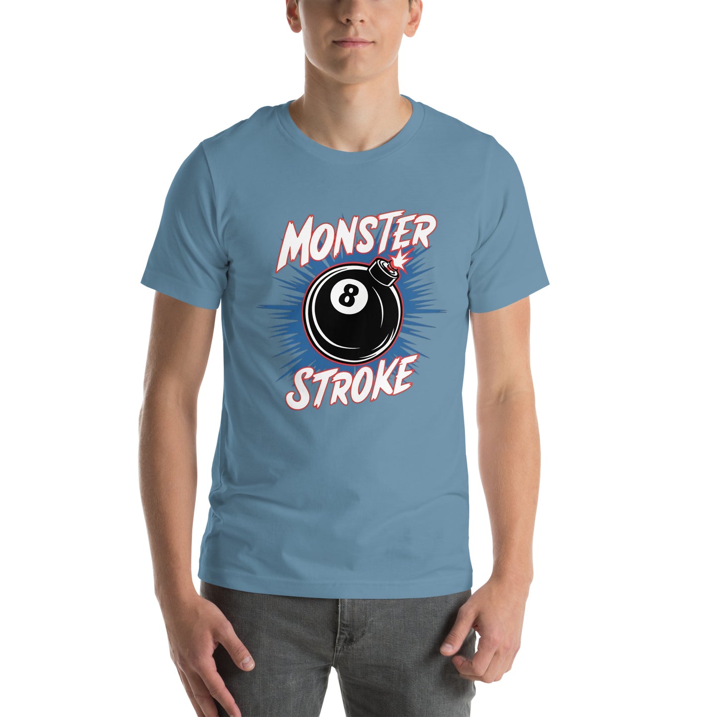 Monster Stroke 8-ball Bomb Unisex t-shirt