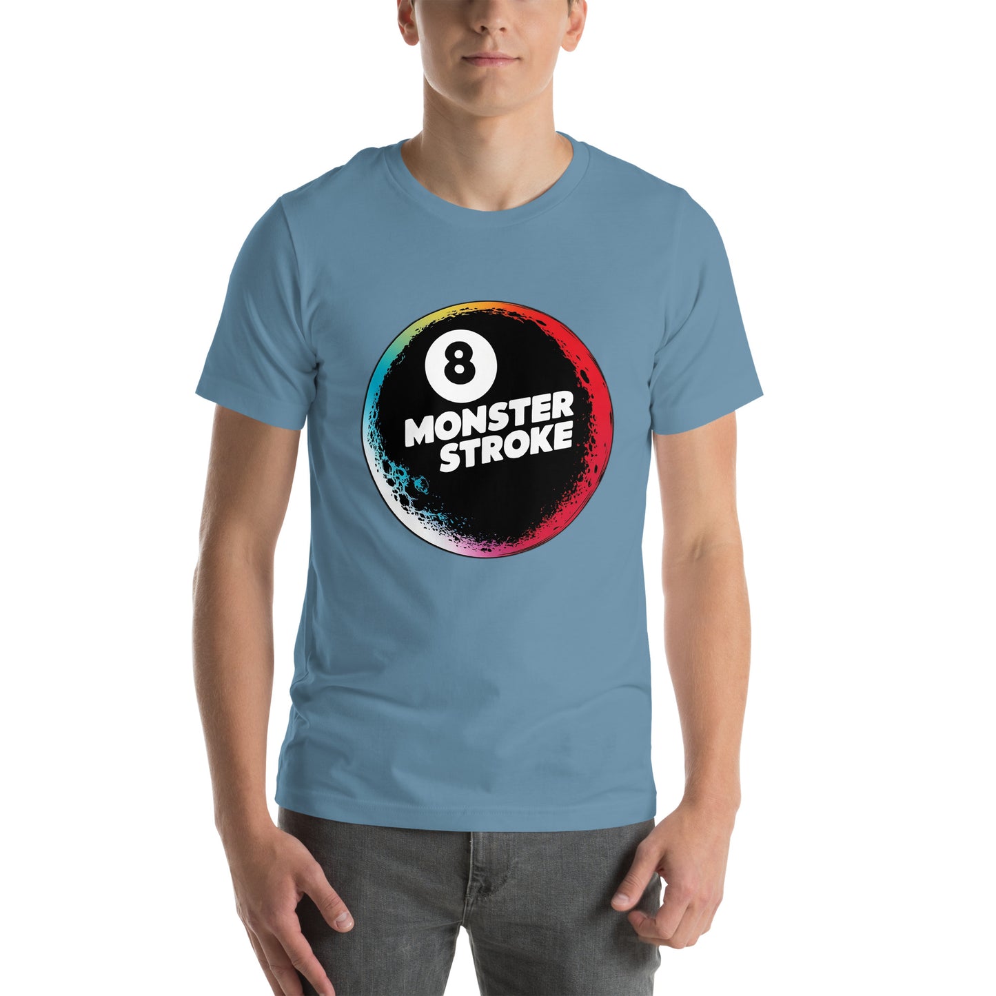 Dark side of the 8-ball Unisex t-shirt