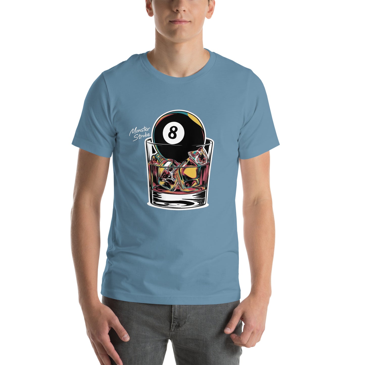 8-ball On The Rocks Unisex t-shirt