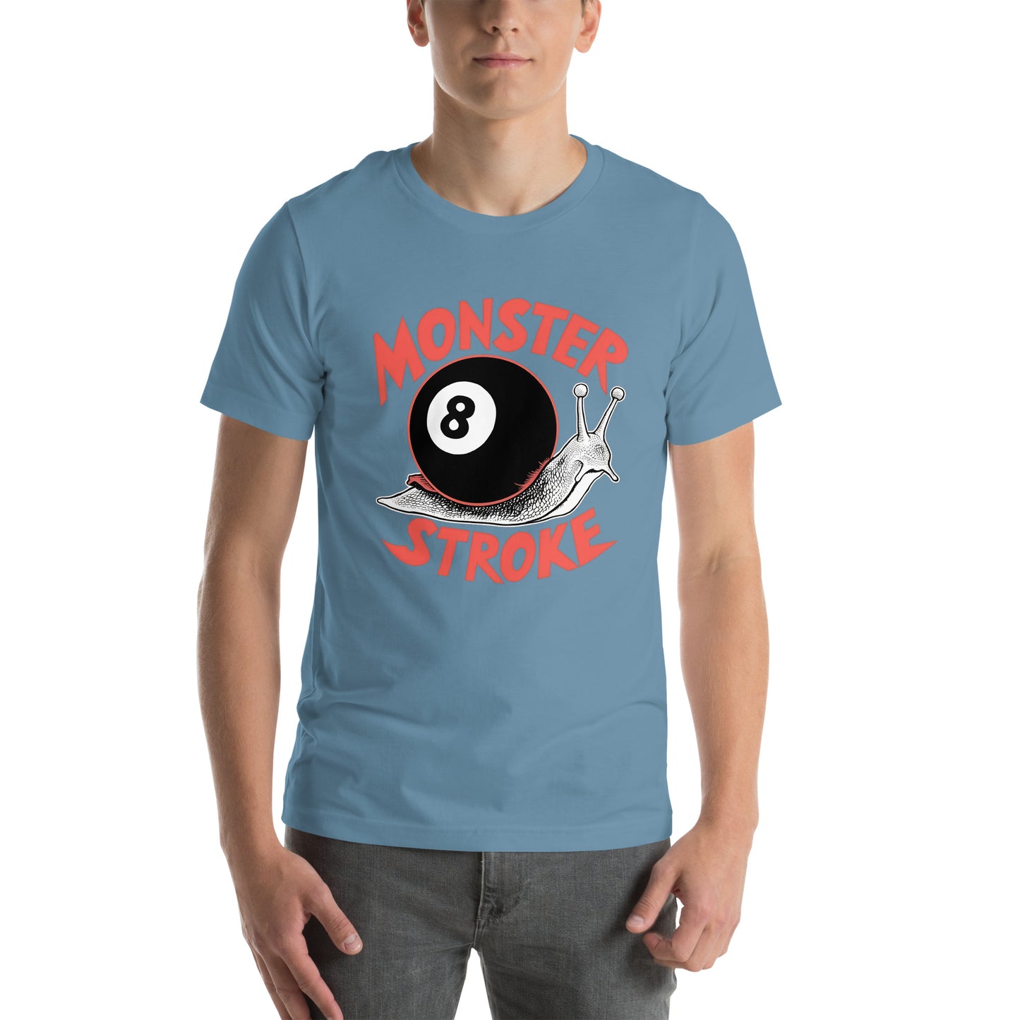 8-ball Snail Unisex t-shirt